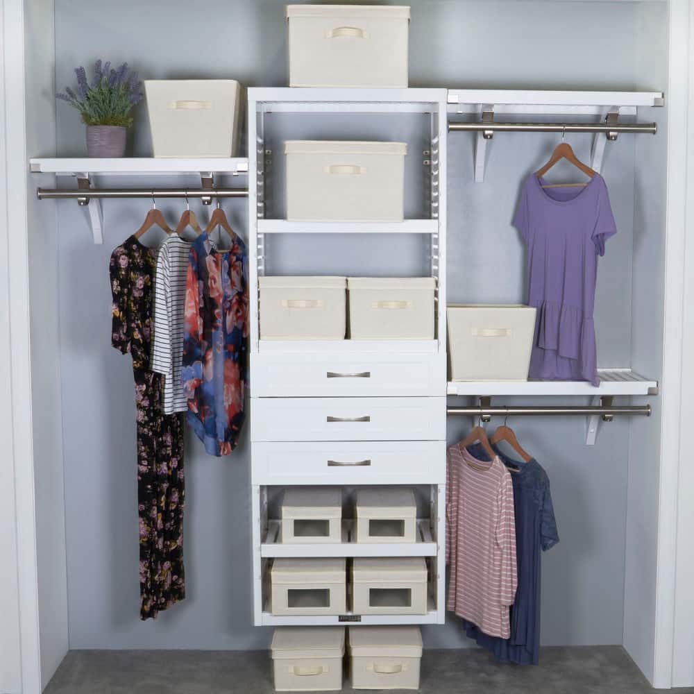 Household Essentials Drop Front Shoe Box, 2ct.