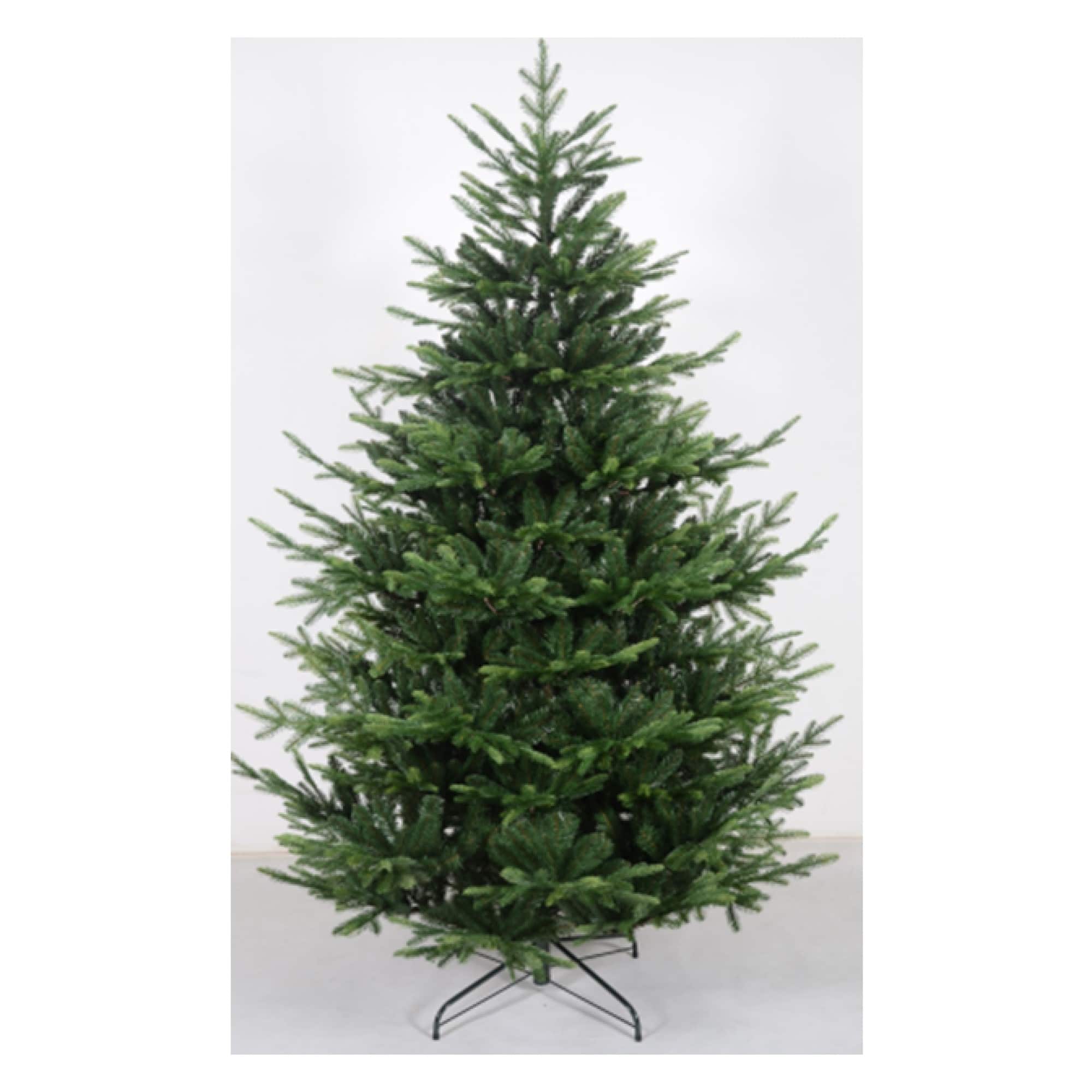 6ft. Pre-Lit Real Touch&#x2122; Elite Glenmora Pine IPT Artificial Christmas Tree, Dual Color LED Lights