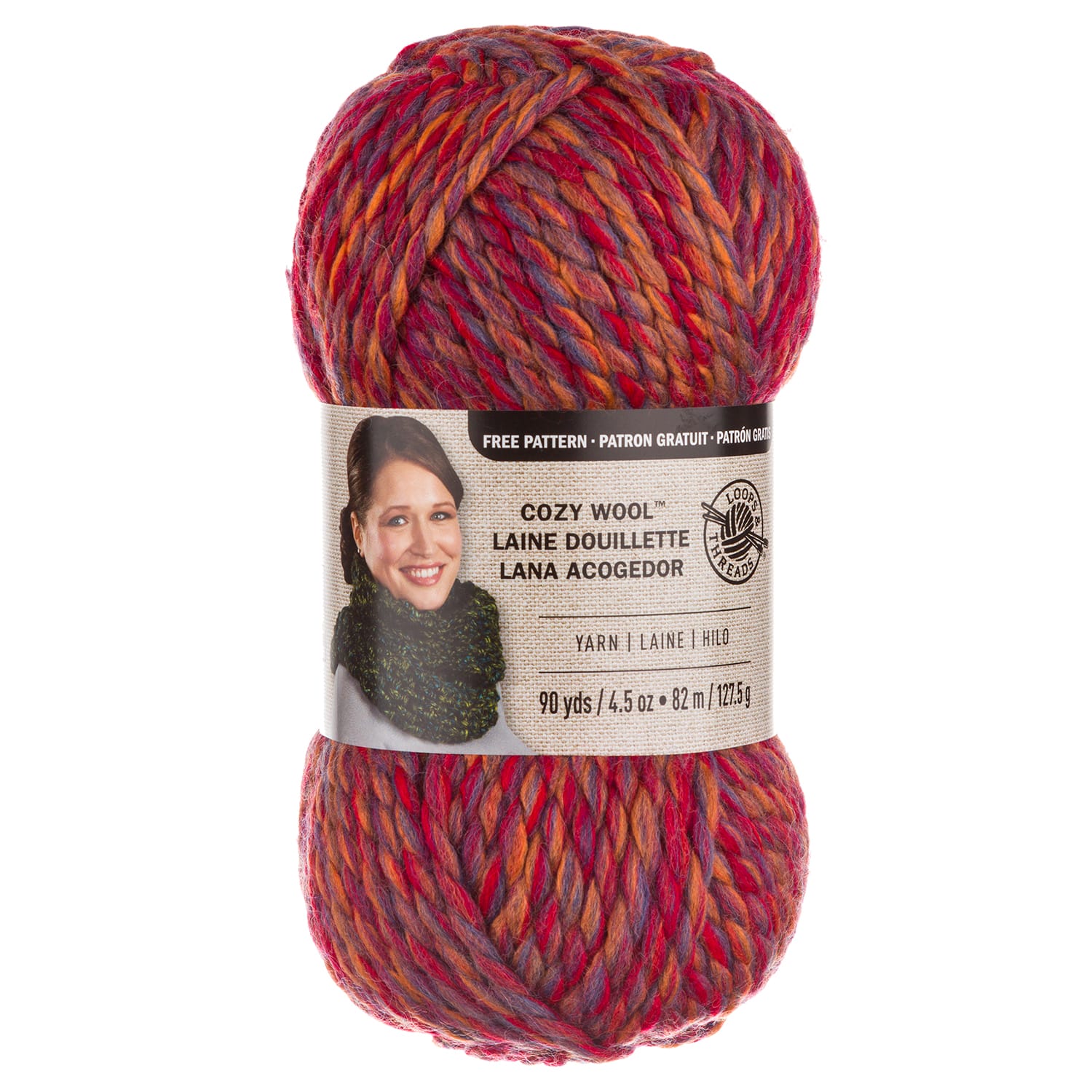 15 Pack: Cozy Wool&#x2122; Yarn by Loops &#x26; Threads&#xAE;