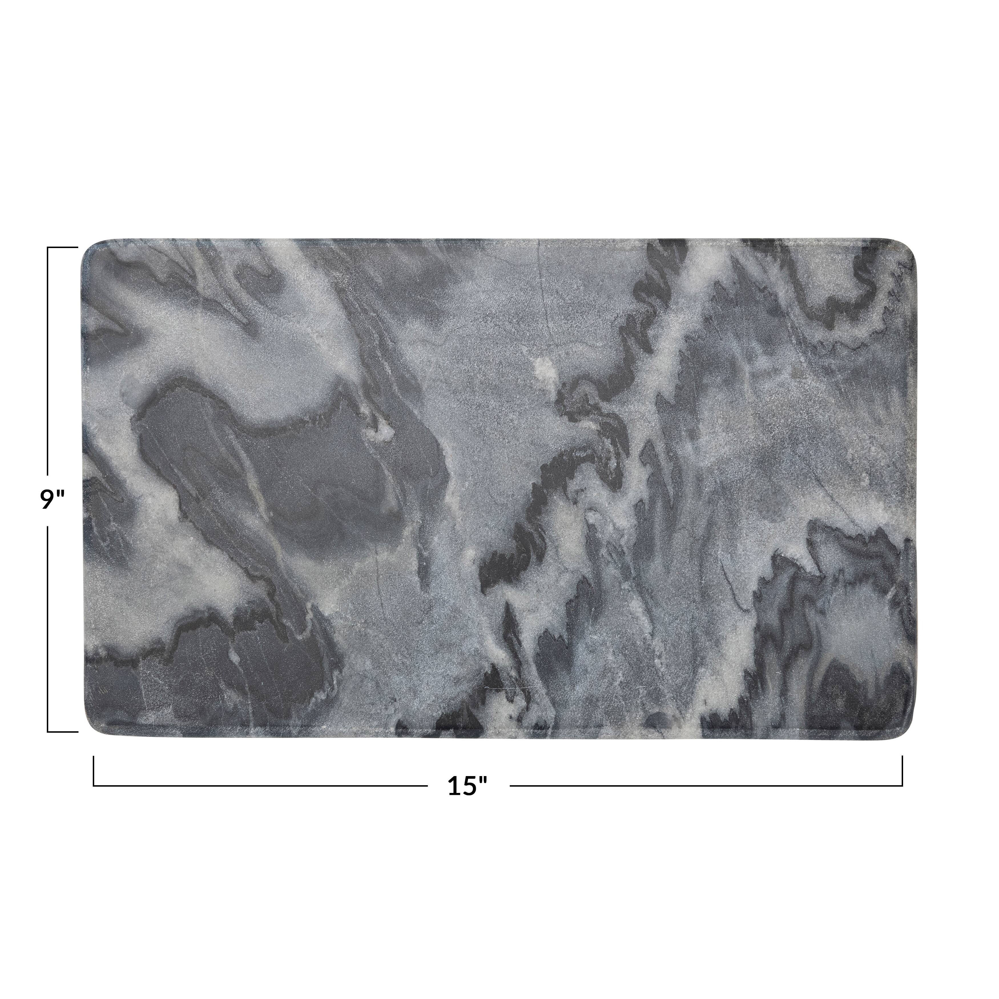 Hello Honey® 15" Gray Marble Charcuterie or Cutting Board