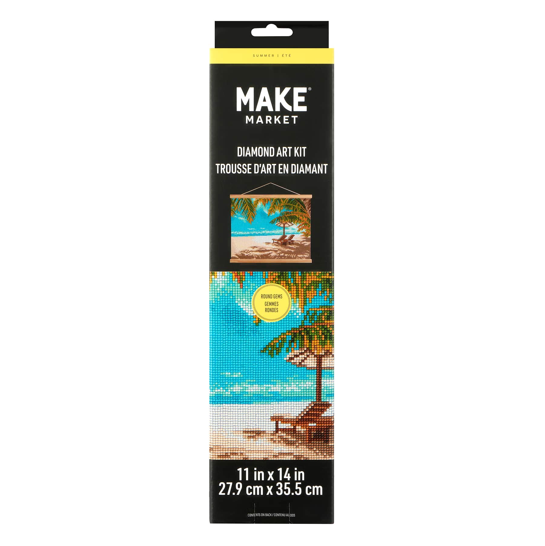 Beach Chairs Diamond Art Kit by Make Market&#xAE;