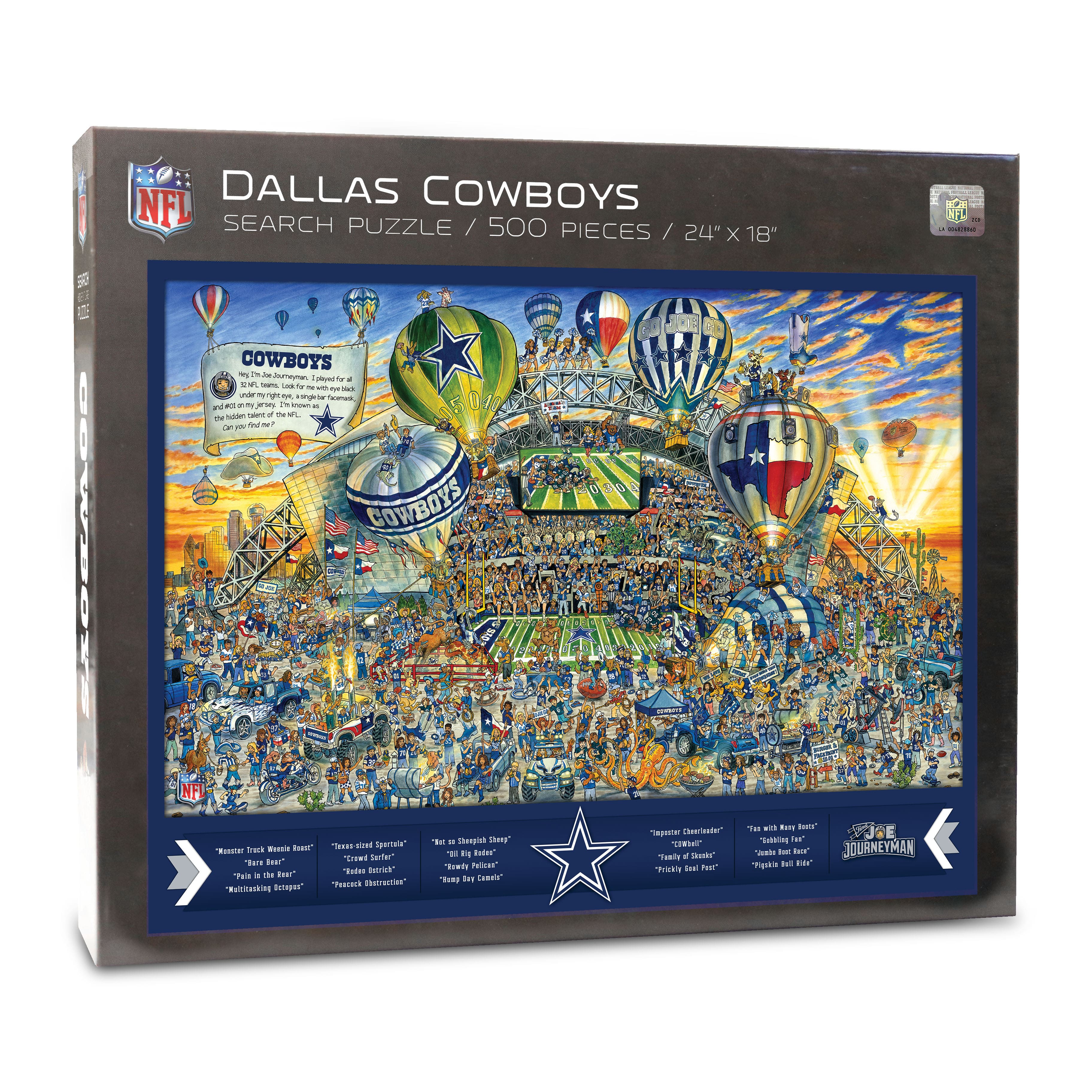 Joe Journeyman NFL 500 Piece Jigsaw Puzzle