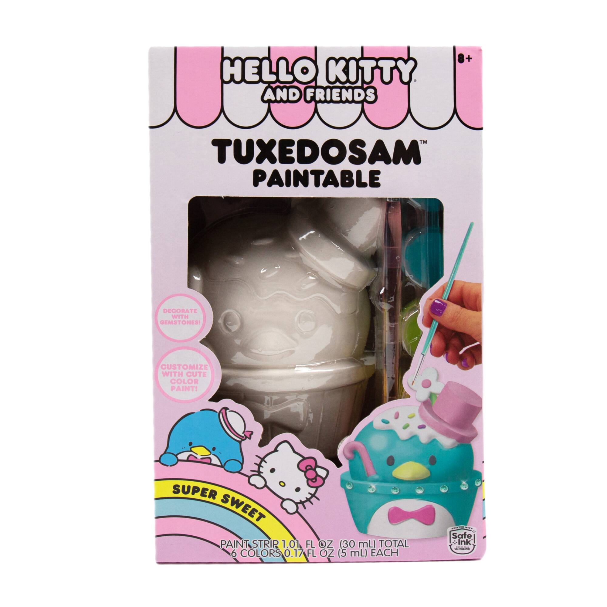 Hello Kitty® TuxedoSam™ Paintable Craft Kit