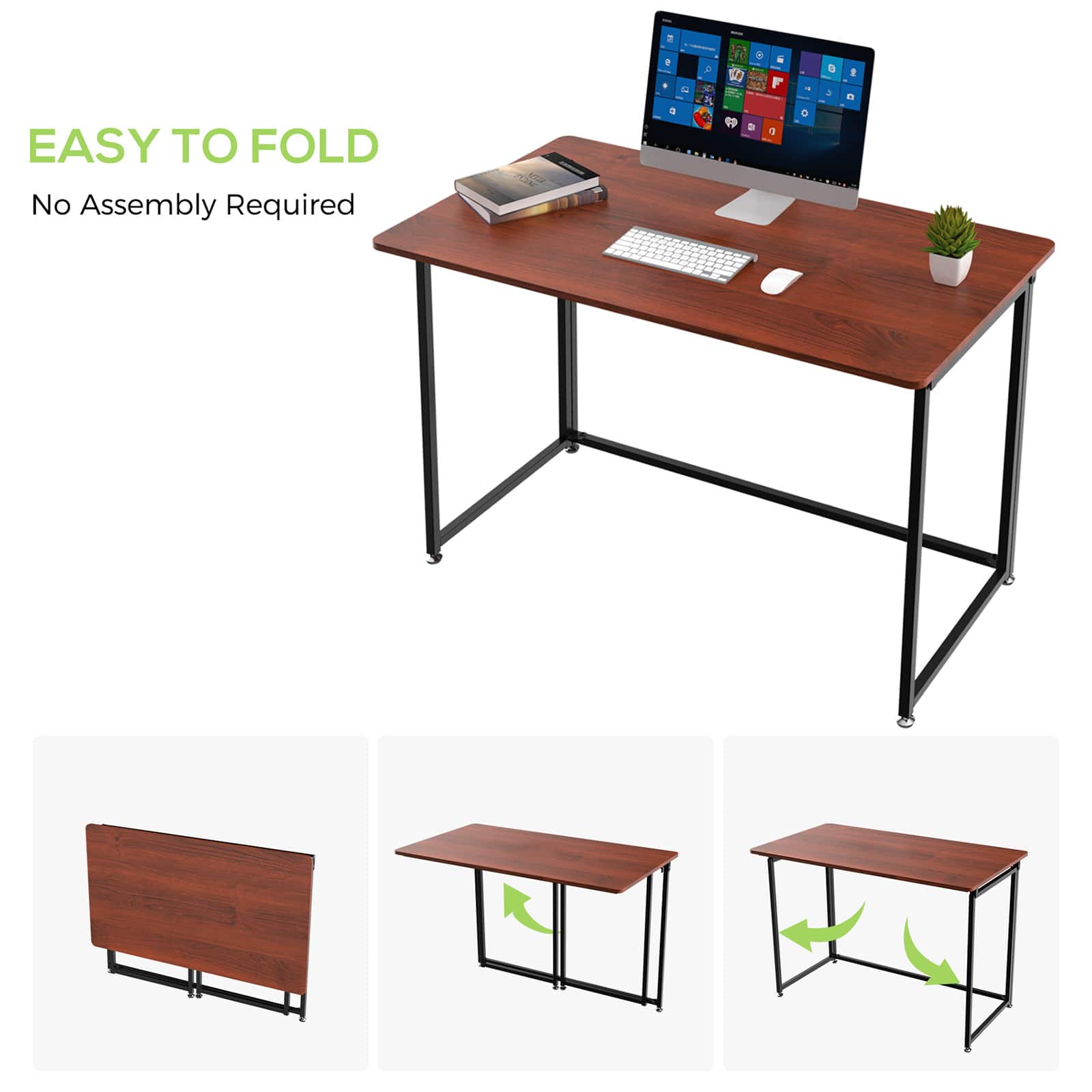 Eureka Ergonomic&#xAE; 43&#x22; Folding Crafting Table &#x26; Workstation