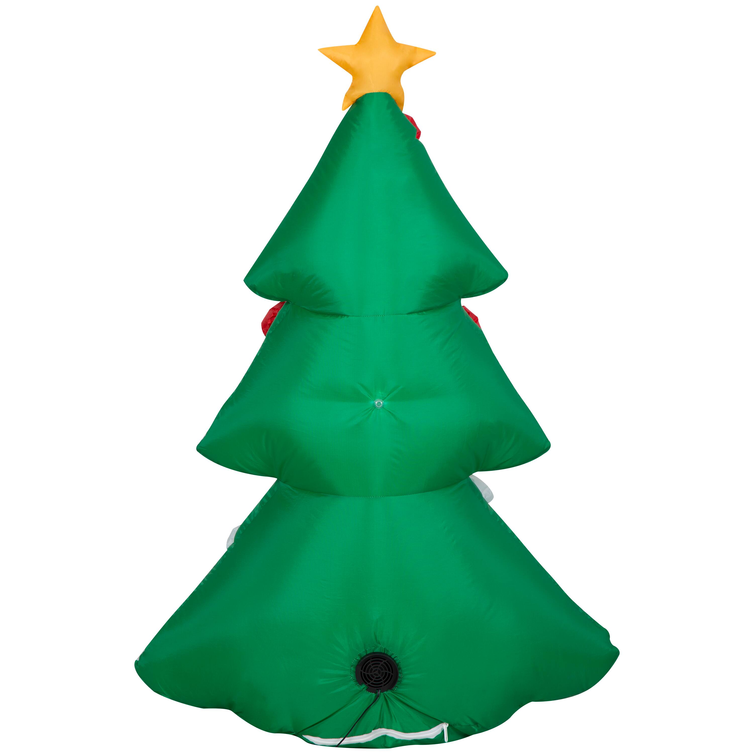 3.5ft. Airblown&#xAE; Inflatable Christmas Tree with Snowy Layers
