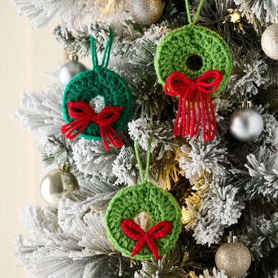 Christmas Wreath Ornaments
