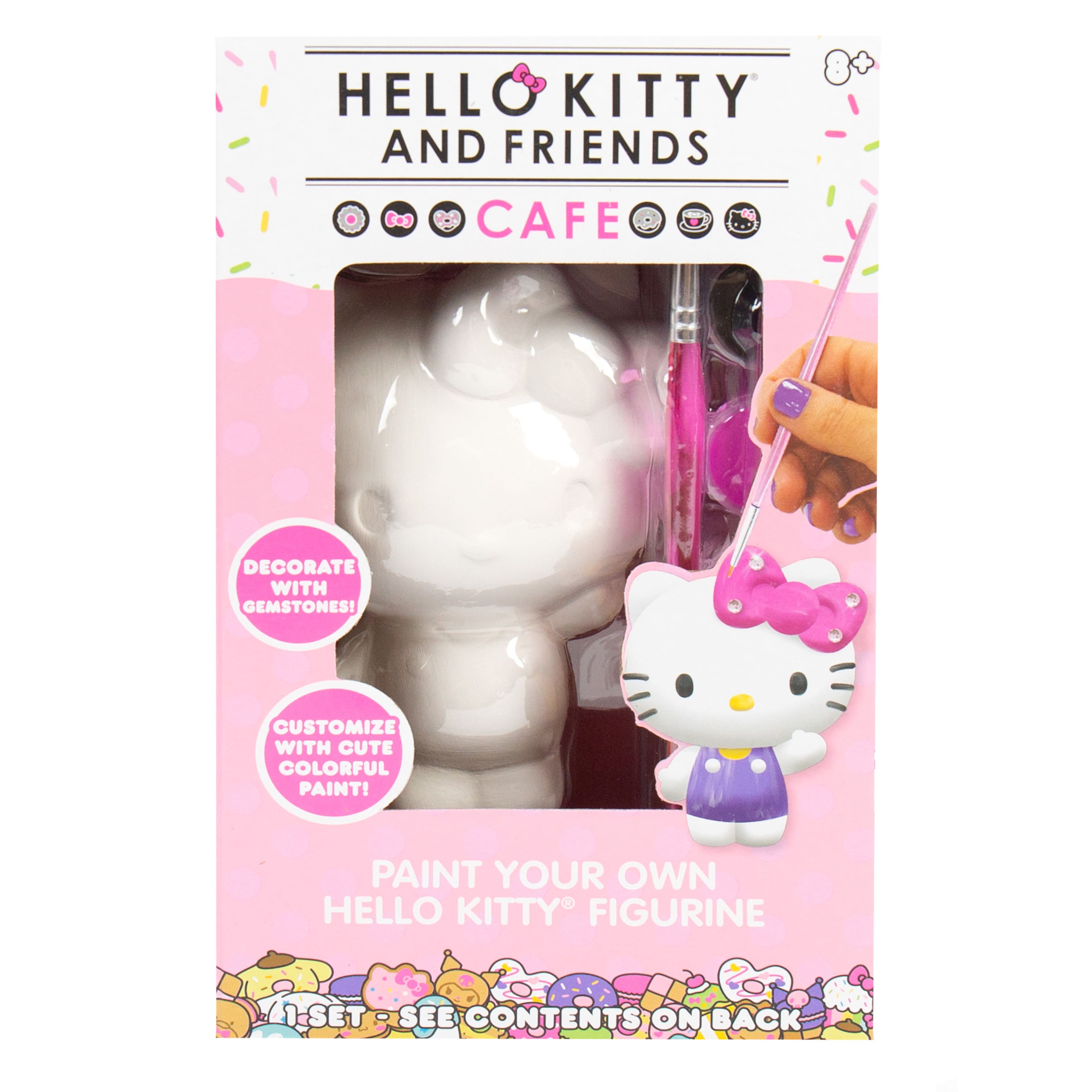 Hello Kitty Die Cut, Hello Kitty Heart Die Cut , ANY COLOR(S) 1 pc. 4 or 8