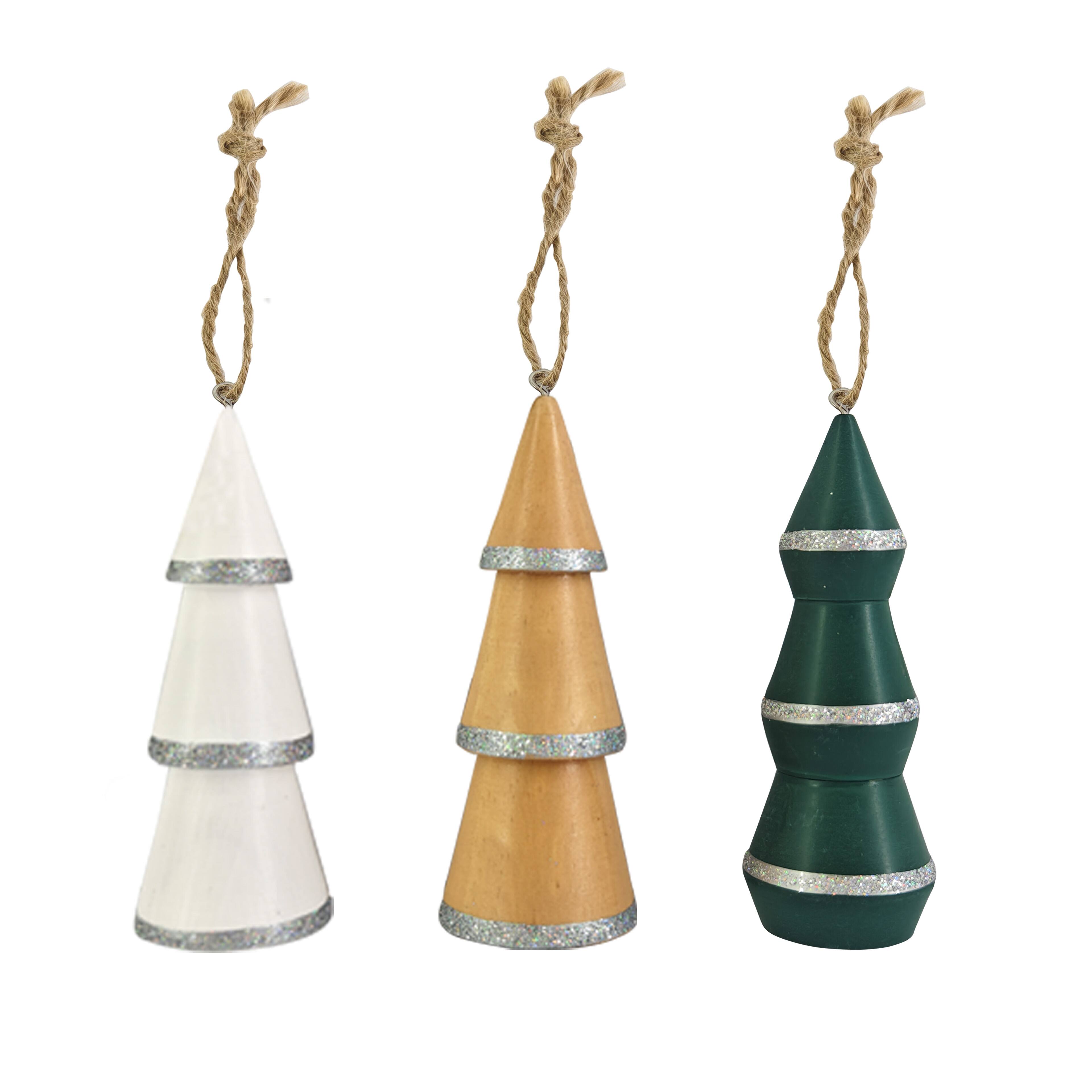 Assorted Wood Christmas Tree Ornament by Ashland®, 1pc. Michaels