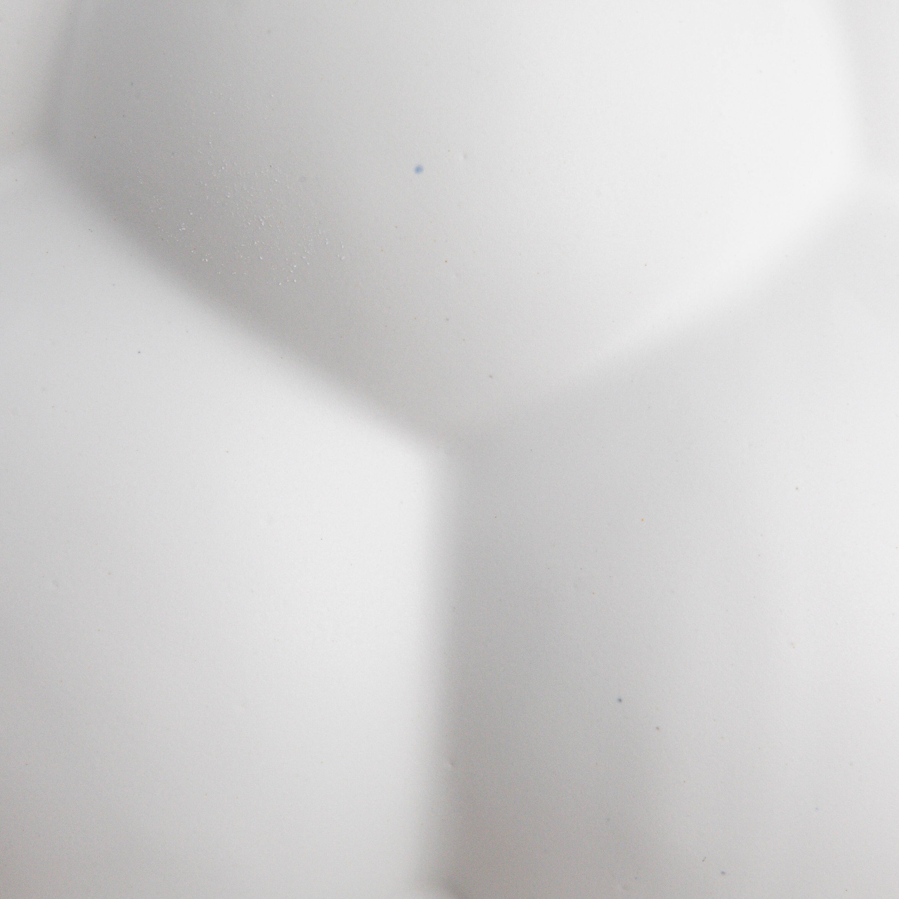 Hello Honey® 8" White Raised Dots Ceramic Vase