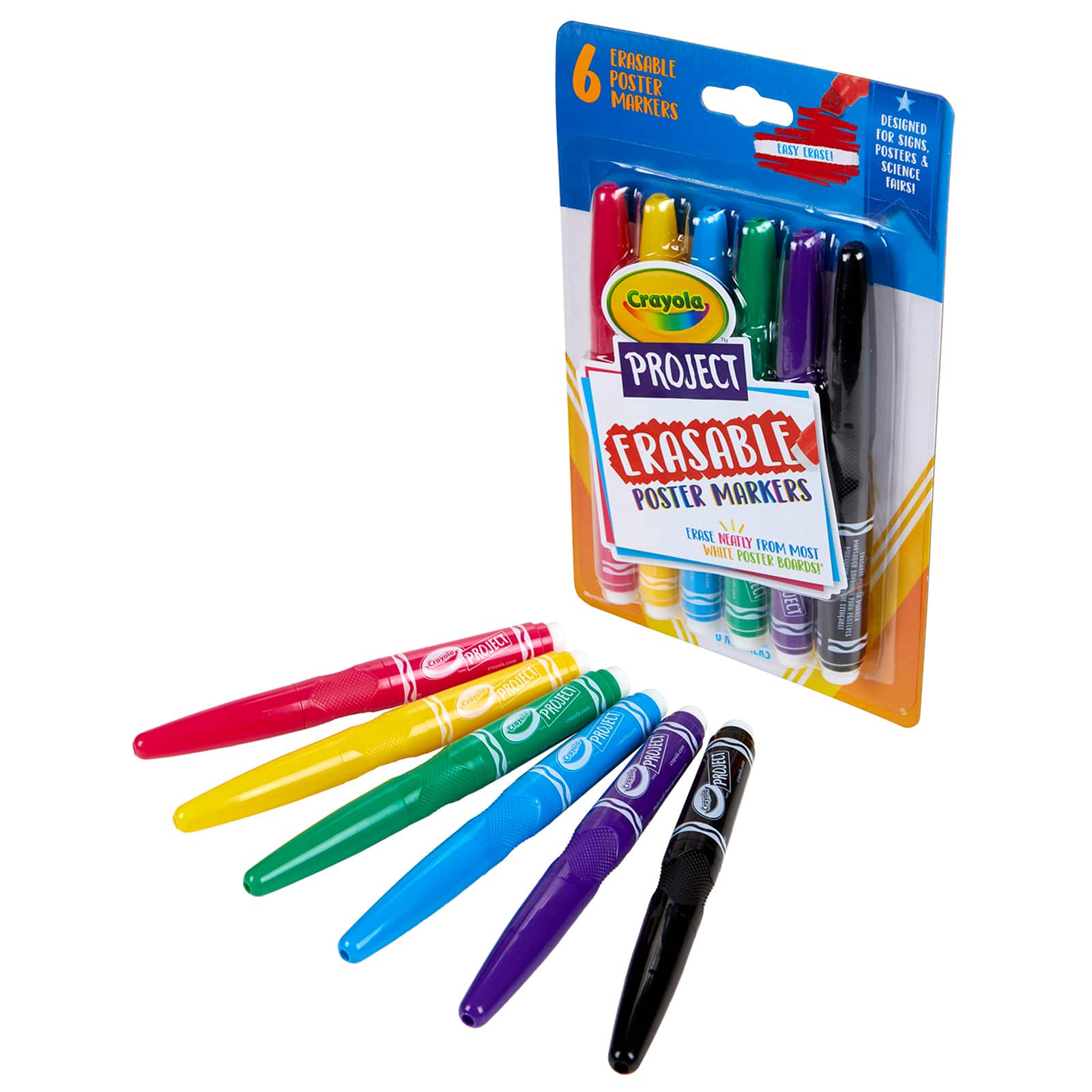 Crayola® Project Erasable Poster Markers