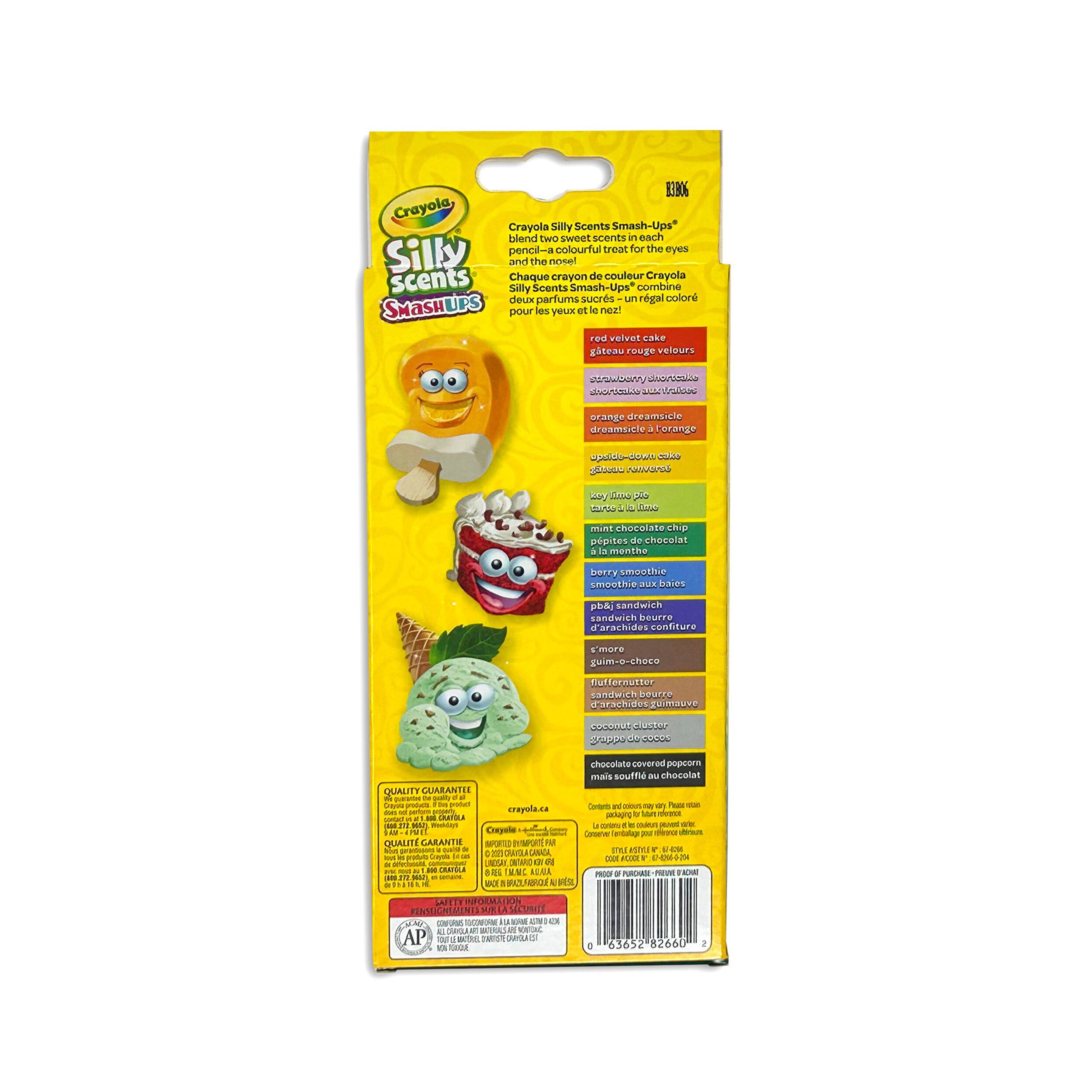 Crayola&#xAE; Silly Scents Smash Ups&#xAE; Coloured Pencils, 12ct.