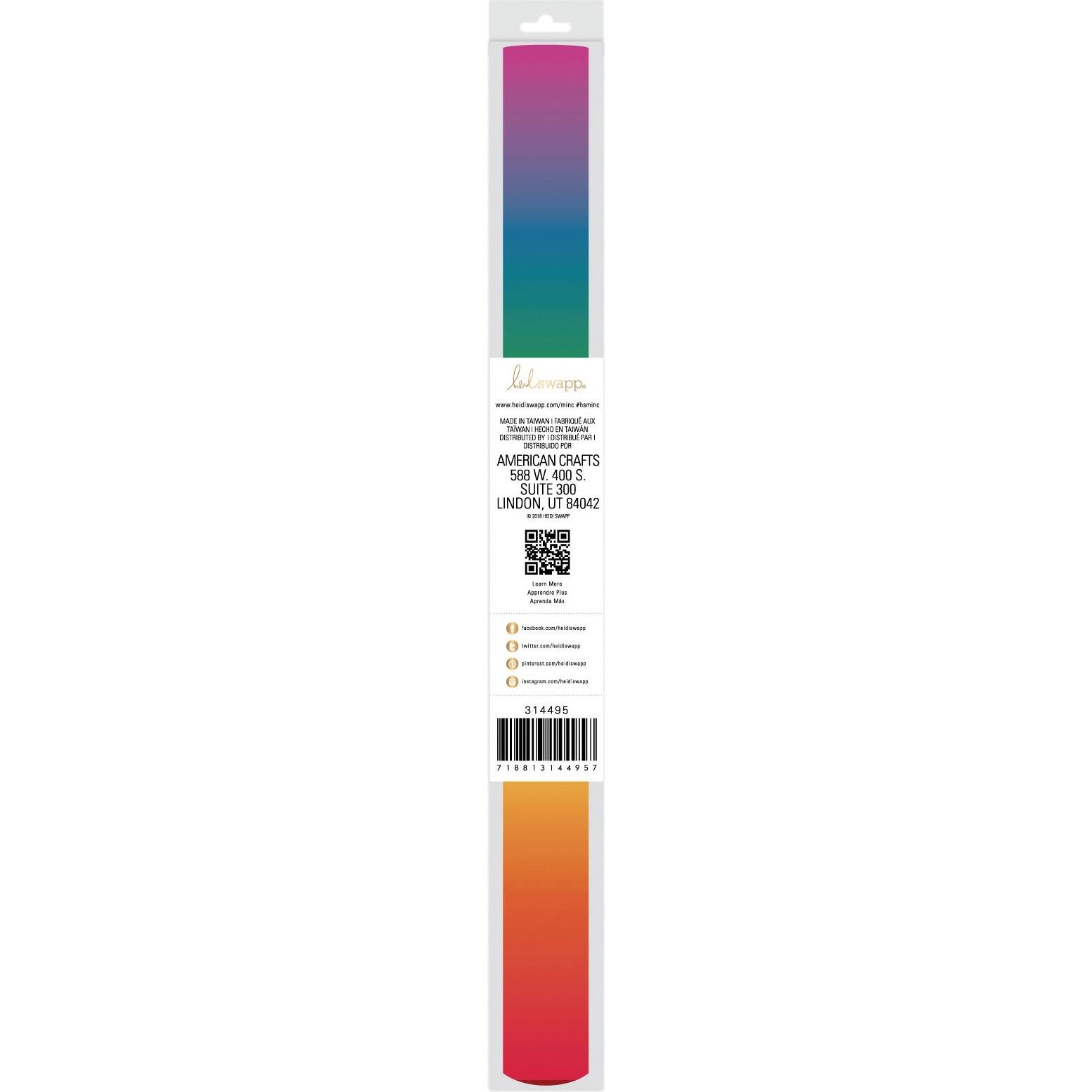 Heidi Swapp™ Minc® 6ft. Rainbow Reactive Foil Roll