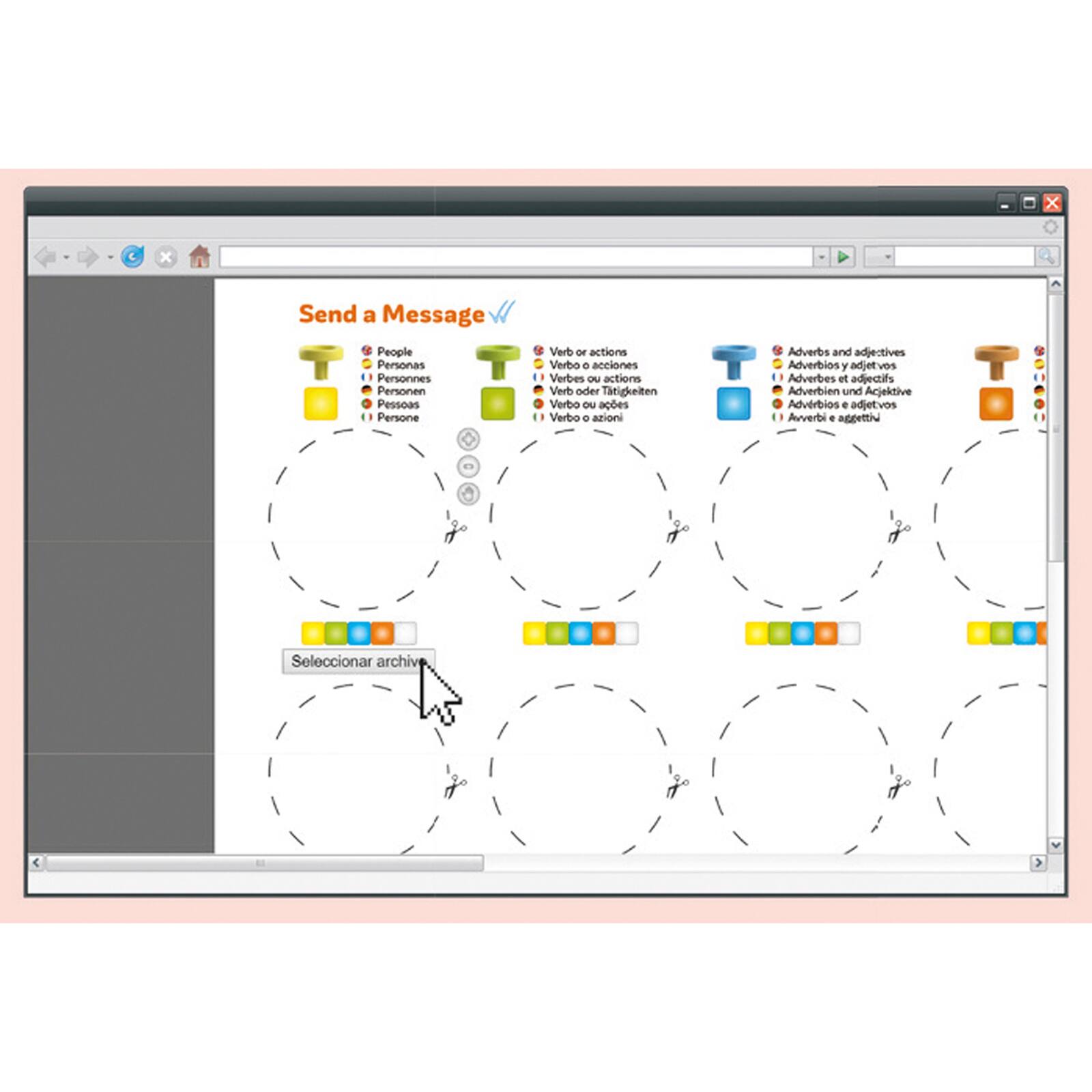 Miniland Educational Send a Message Game | Michaels