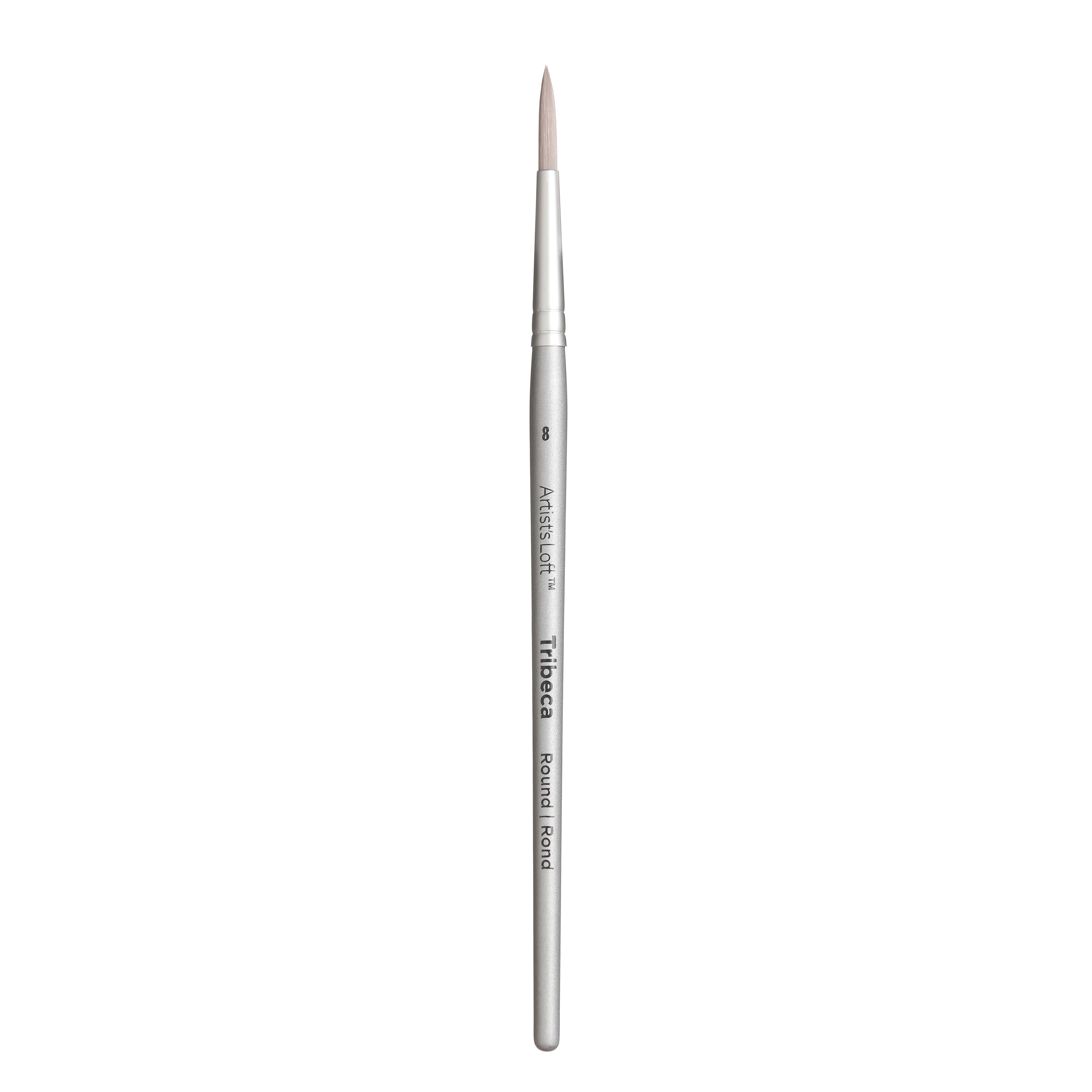 Tribeca Synthetic Short Handle Round Brush by Artist&#x27;s Loft&#x2122;