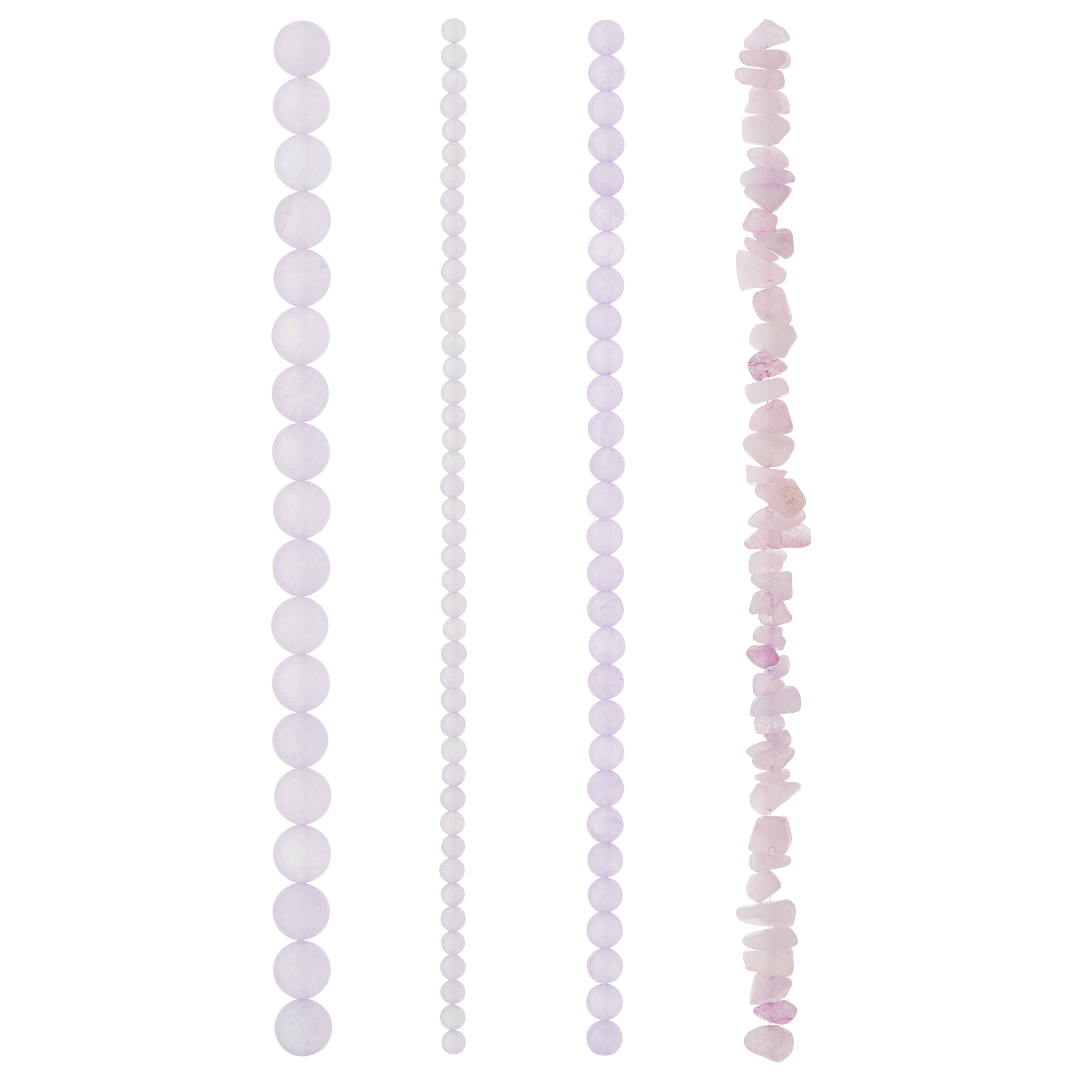 6 Pack: Purple Quartzite Beads Value Pack by Bead Landing™