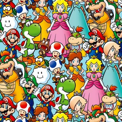 Nintendo® Packed Cotton Fabric | Michaels