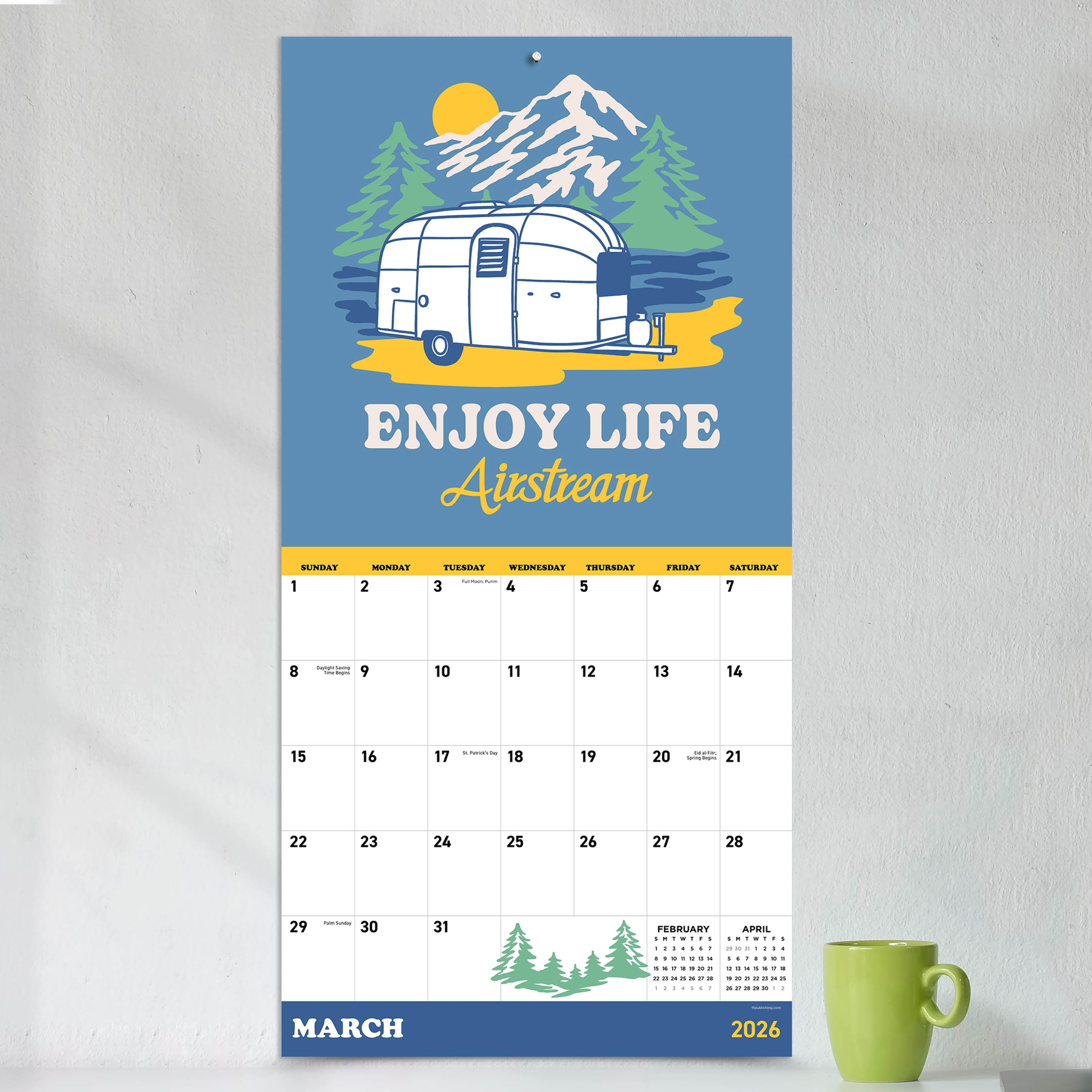 2026 Airstream Wall Calendar