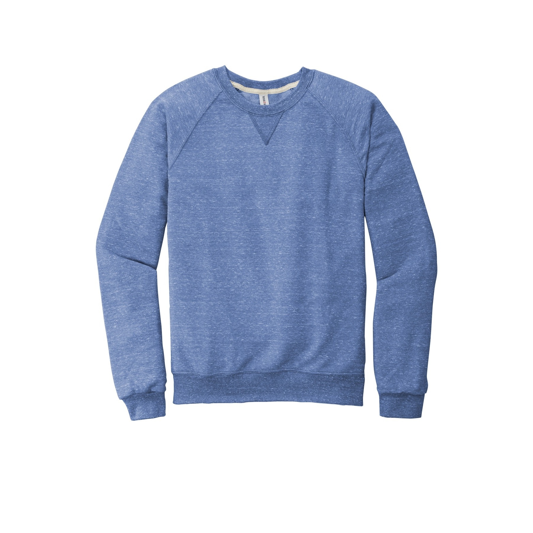 JERZEES&#xAE; Snow Heather French Terry Raglan Crew