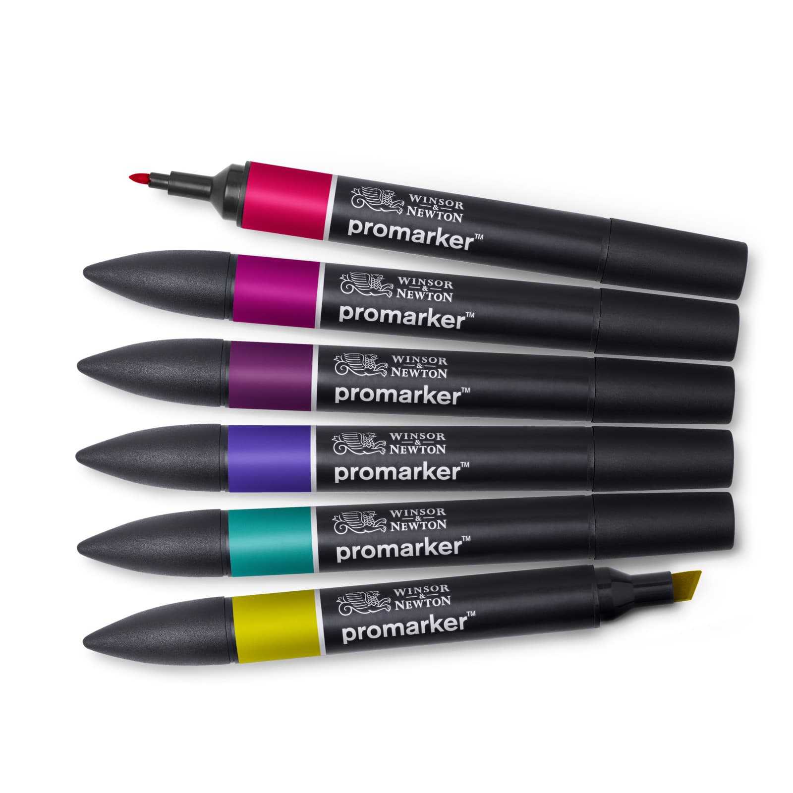 Winsor &#x26; Newton&#xAE; ProMarker&#x2122; Rich Tones 6 Marker Set
