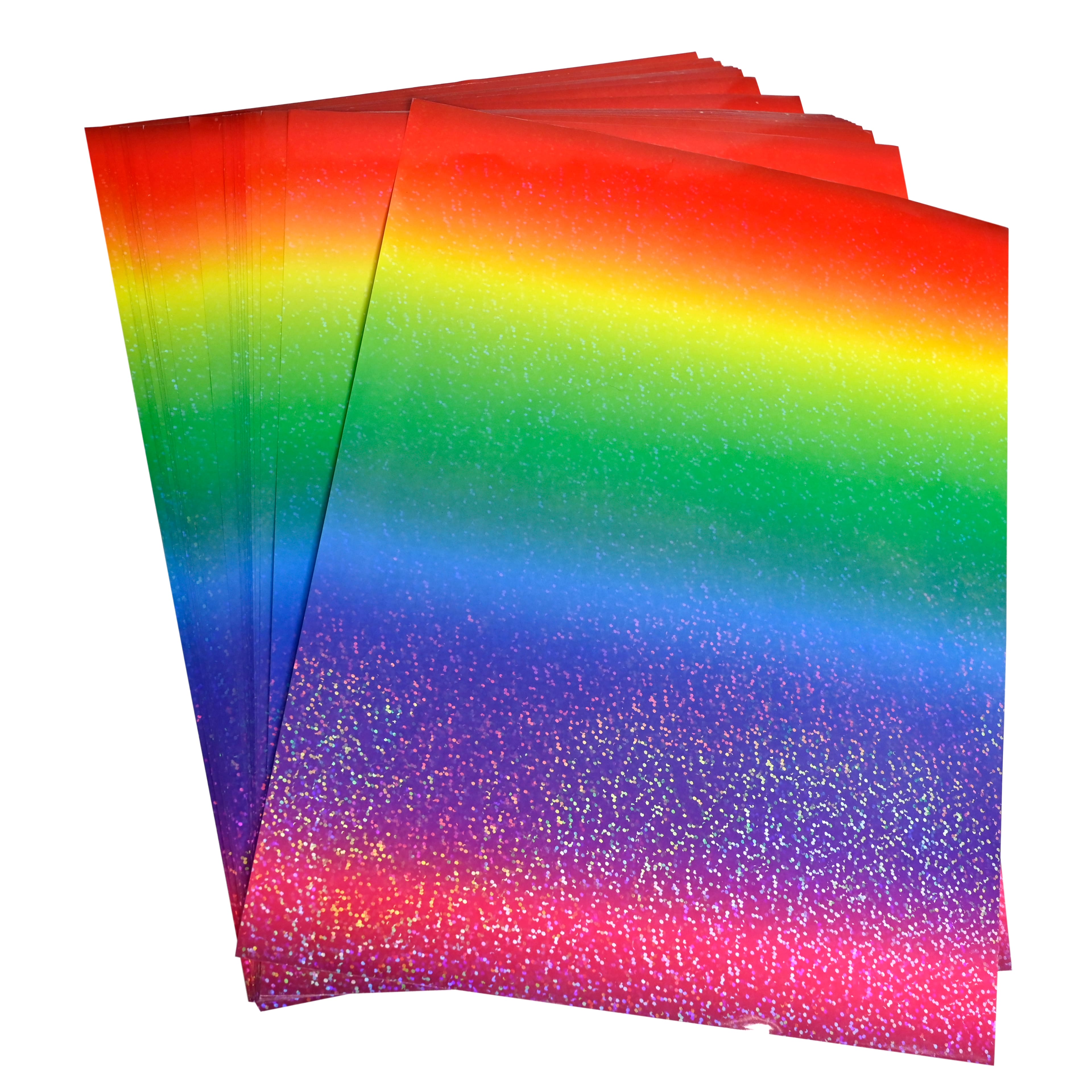 9&#x22; x 12&#x22; Rainbow Foil Paper, 24ct. by Creatology&#x2122;