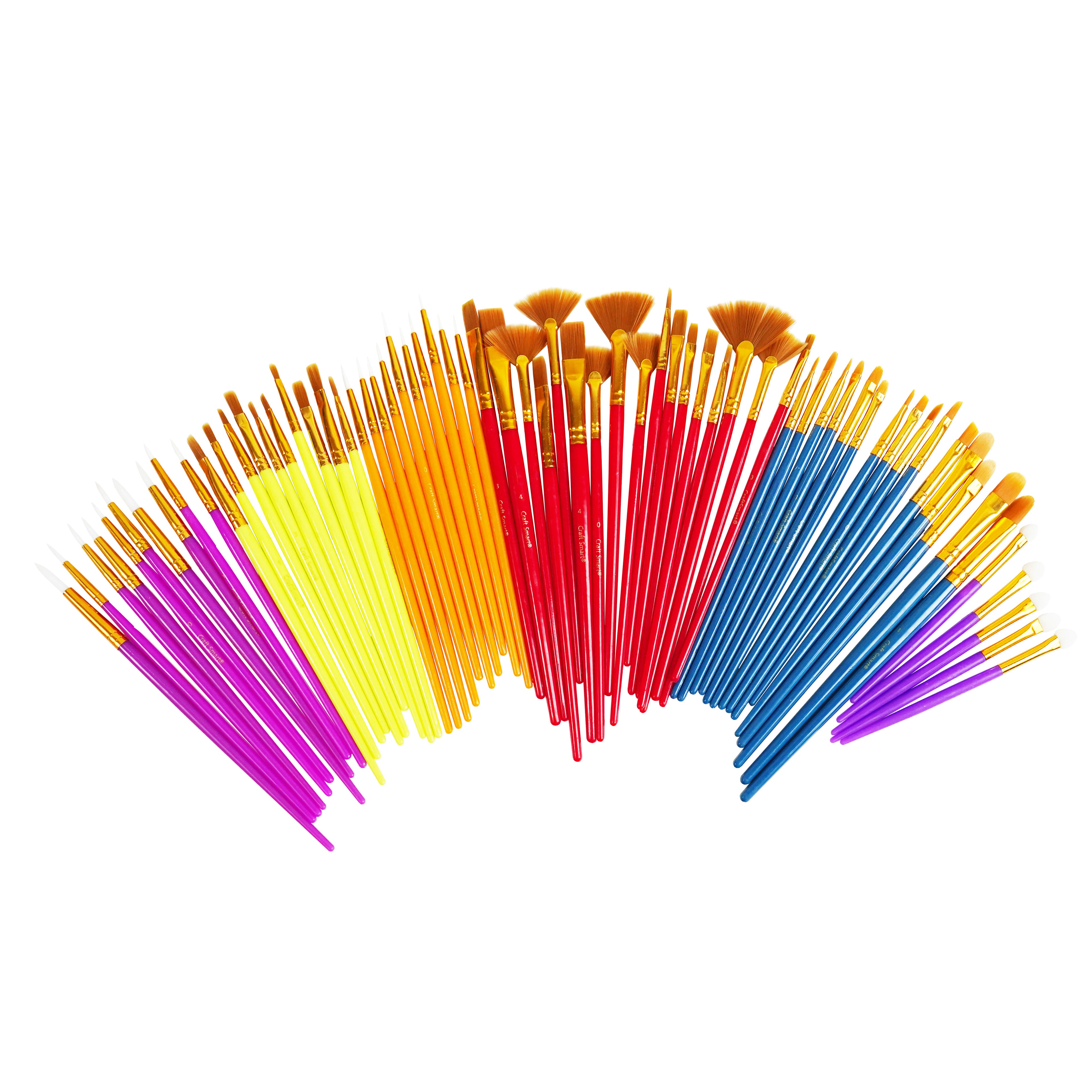 Multi-Purpose 100 Piece Brush Set by Craft Smart&#xAE;