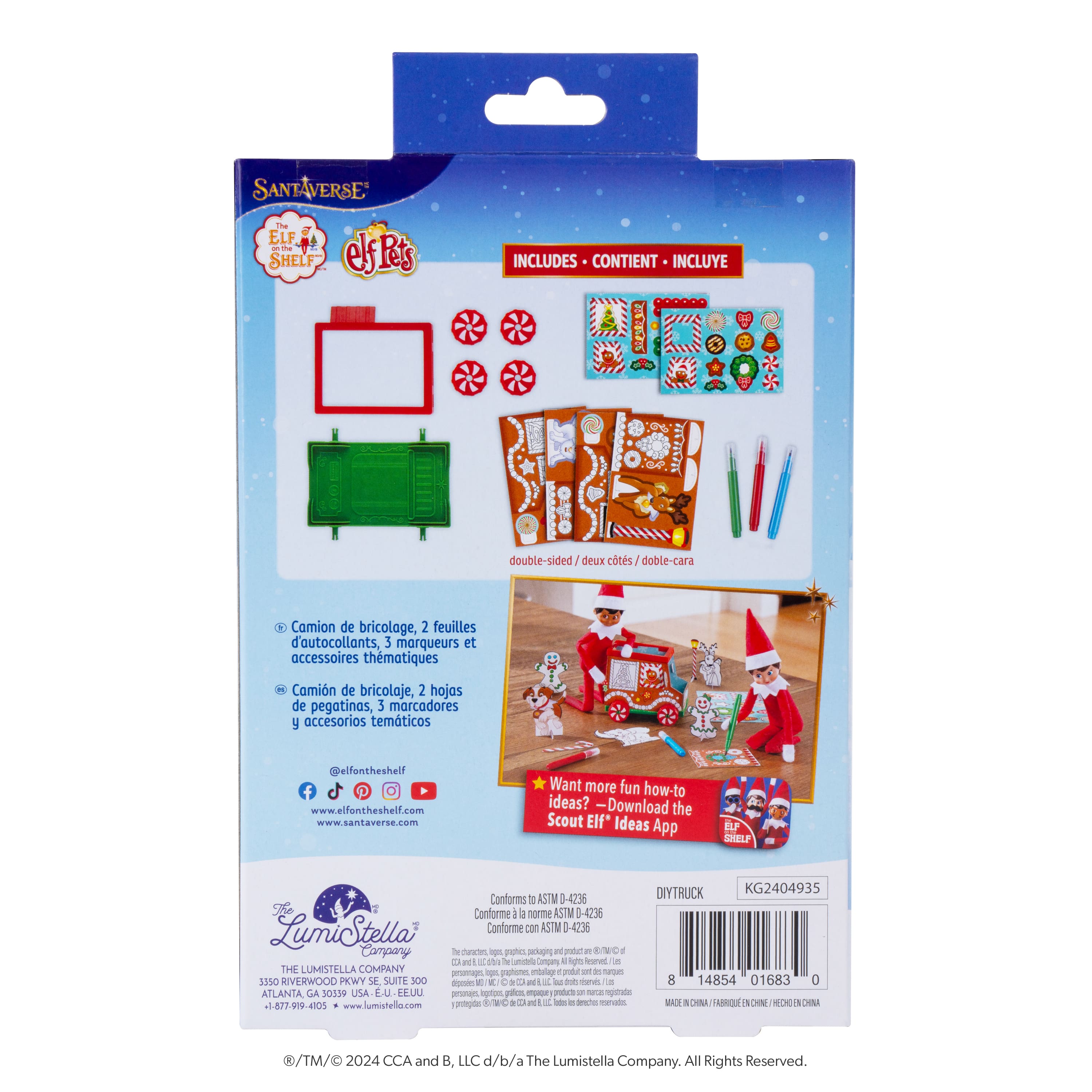 The Elf on the Shelf&#xAE; Elf Pets Polar Props&#x2122; DIY Sweet Truck