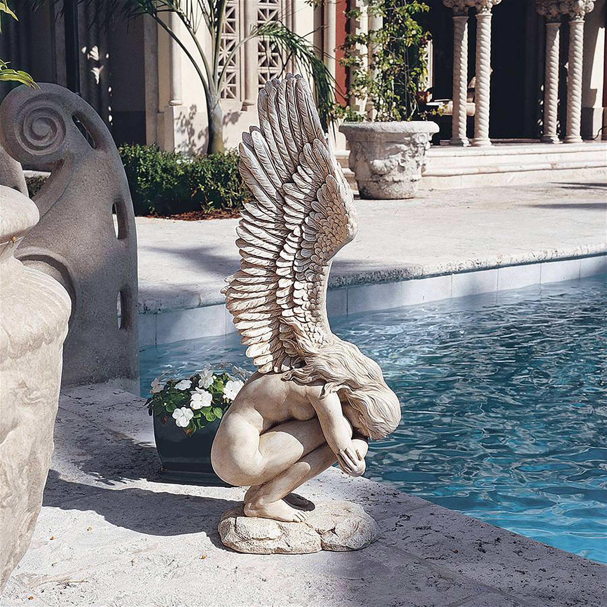 Design Toscano 30.5&#x22; Remembrance &#x26; Redemption Angel Sculpture