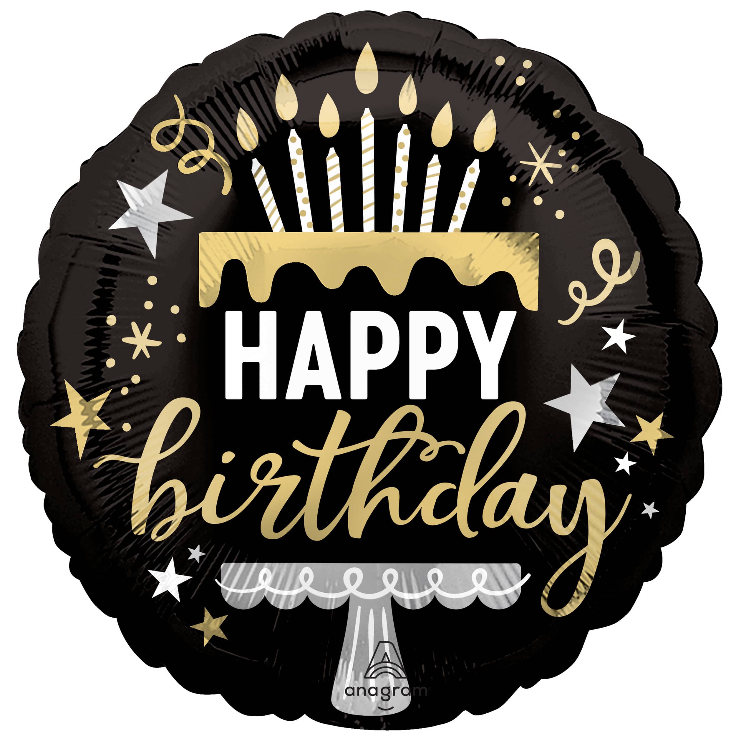 17&#x22; Birthday Surprise Cake Foil Balloon