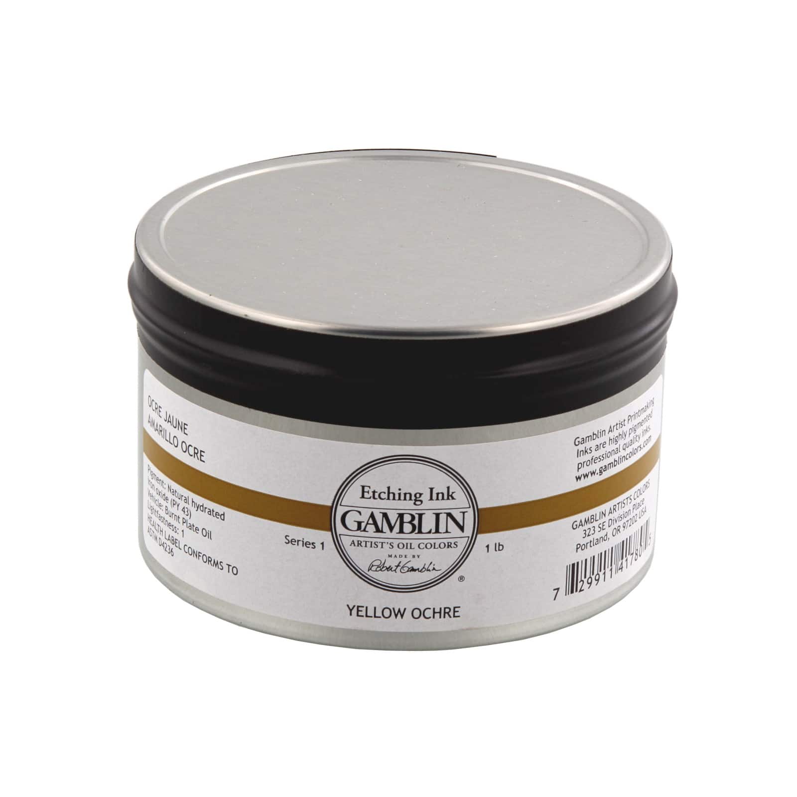 Gamblin Etching Ink, 1lb.