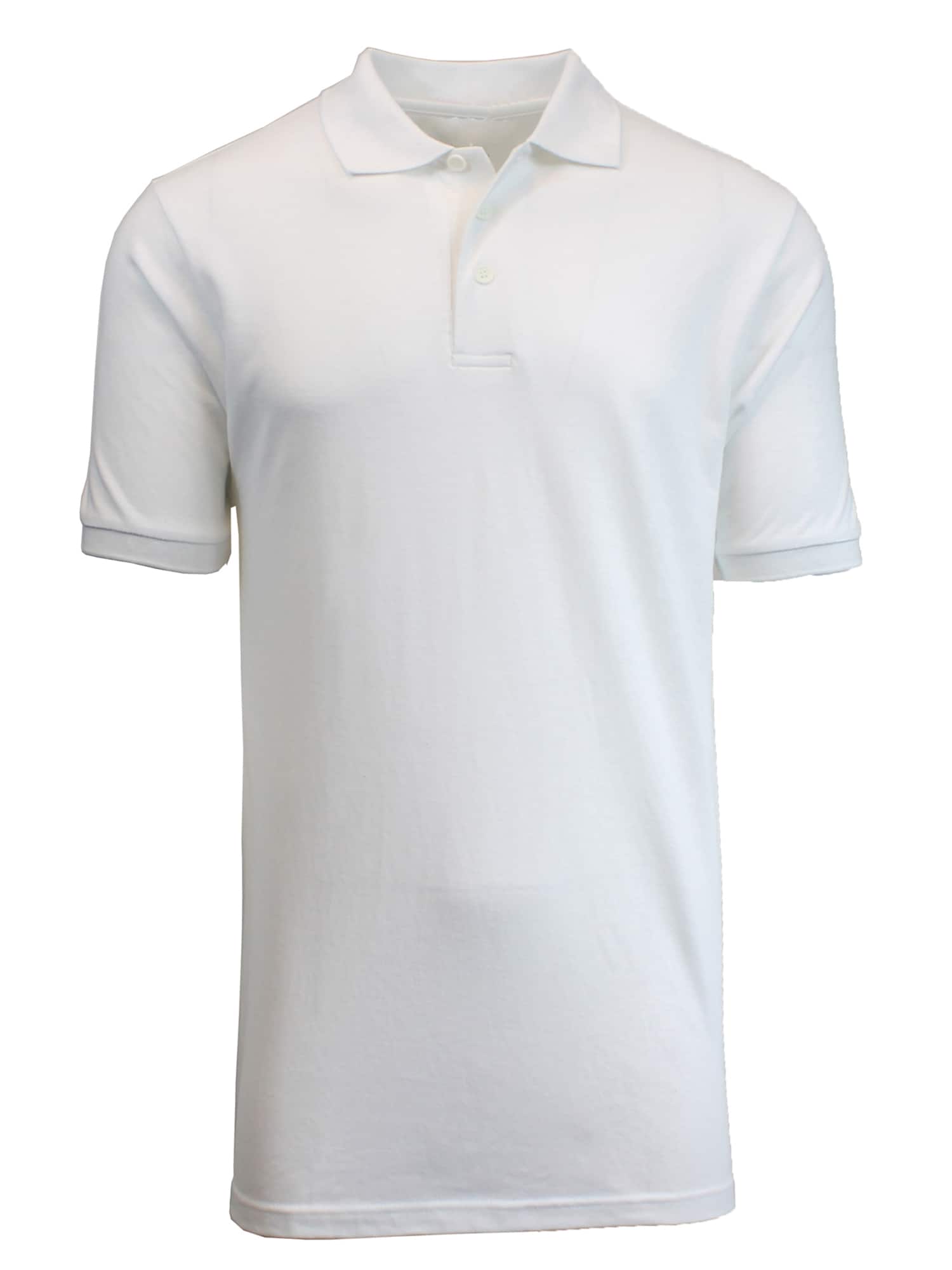 Galaxy by Harvic Short Sleeve Men's Pique Polo Shirt