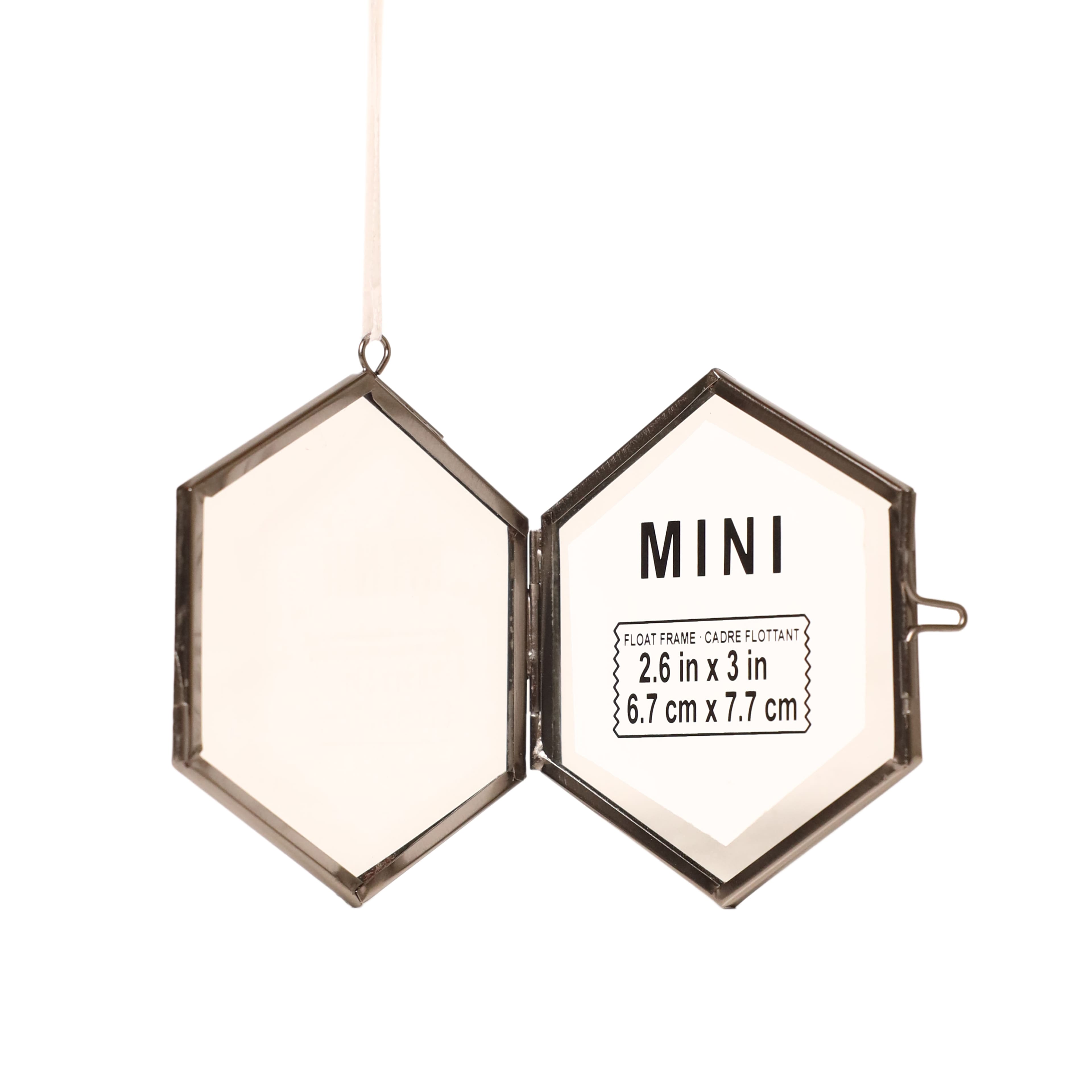 Mini Hexagon Float Frame by Studio D&#xE9;cor&#xAE;
