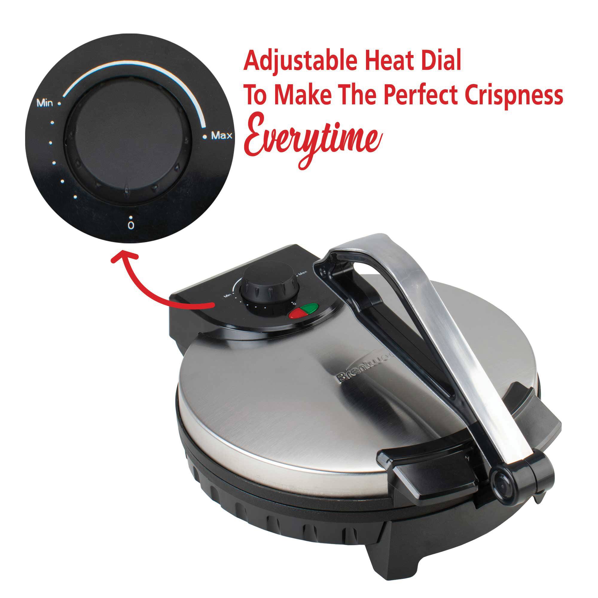 Brentwood 10&#x22; Nonstick Quesadilla Maker