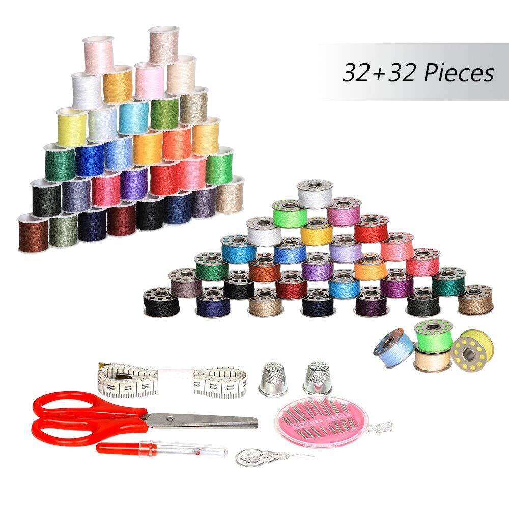 NEX™ 101-Piece Sewing Thread with Bobbins Case Kit