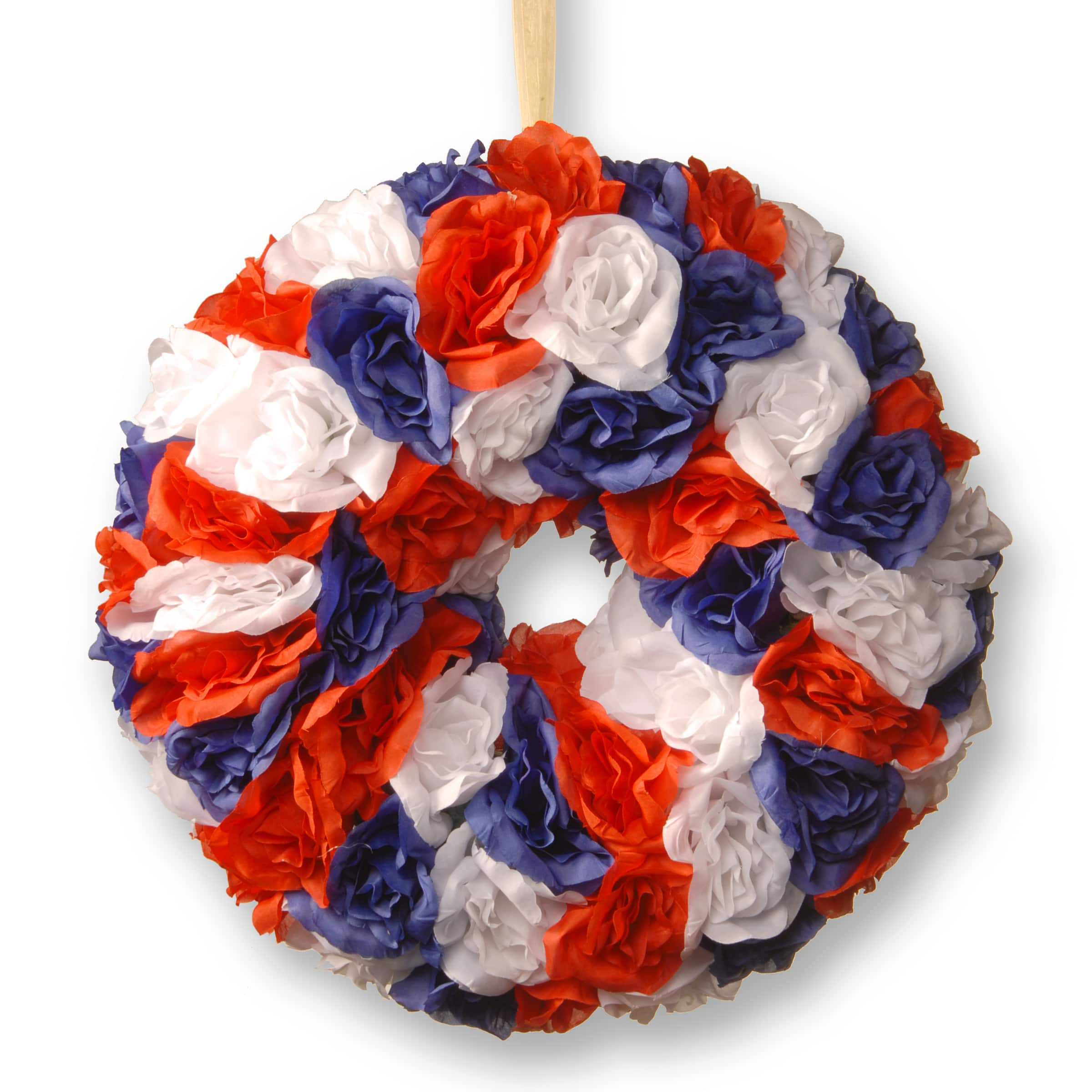 14&#x22; Patriotic Rose Wreath