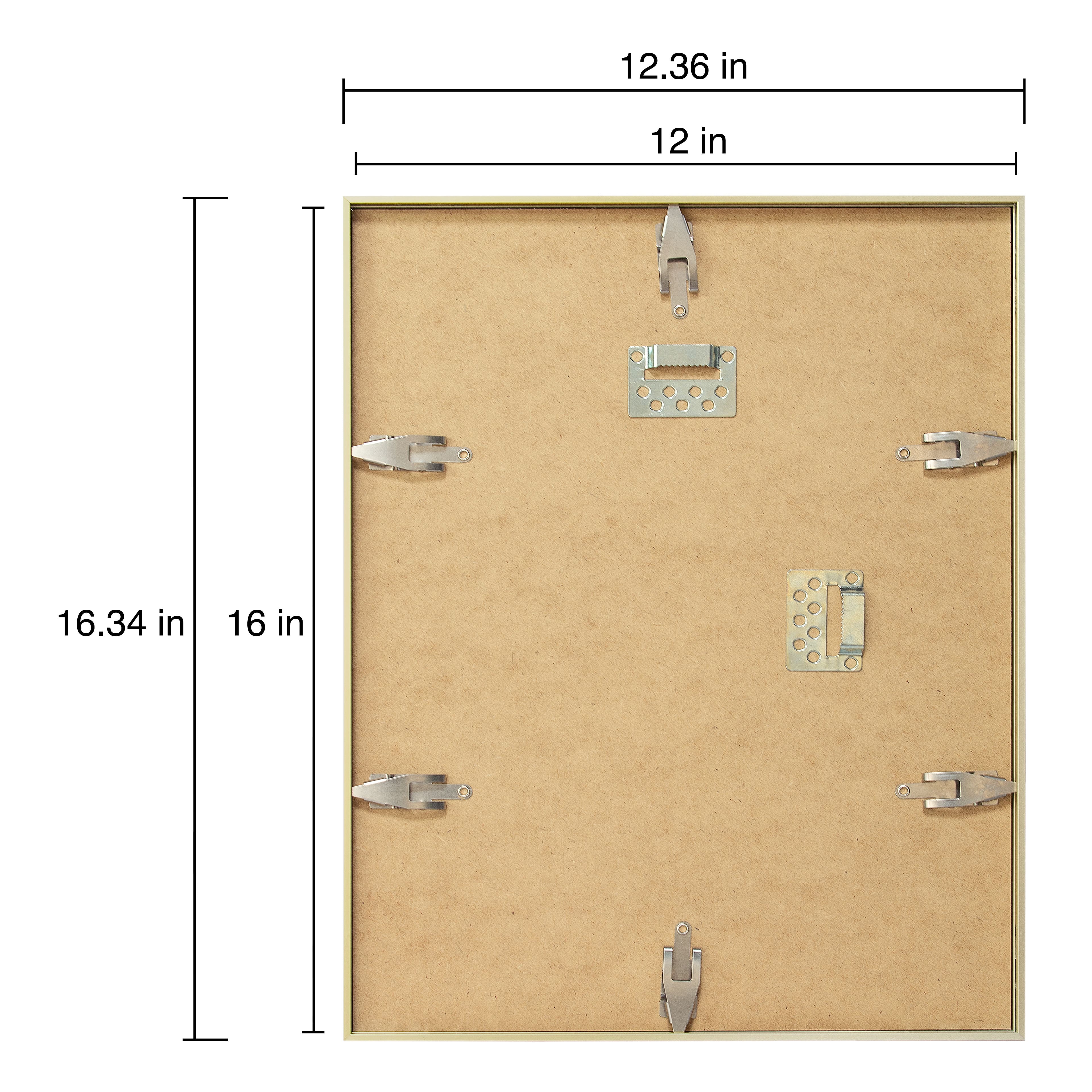 Home&#x2122; Gold Aluminum Frame by Studio D&#xE9;cor&#xAE;