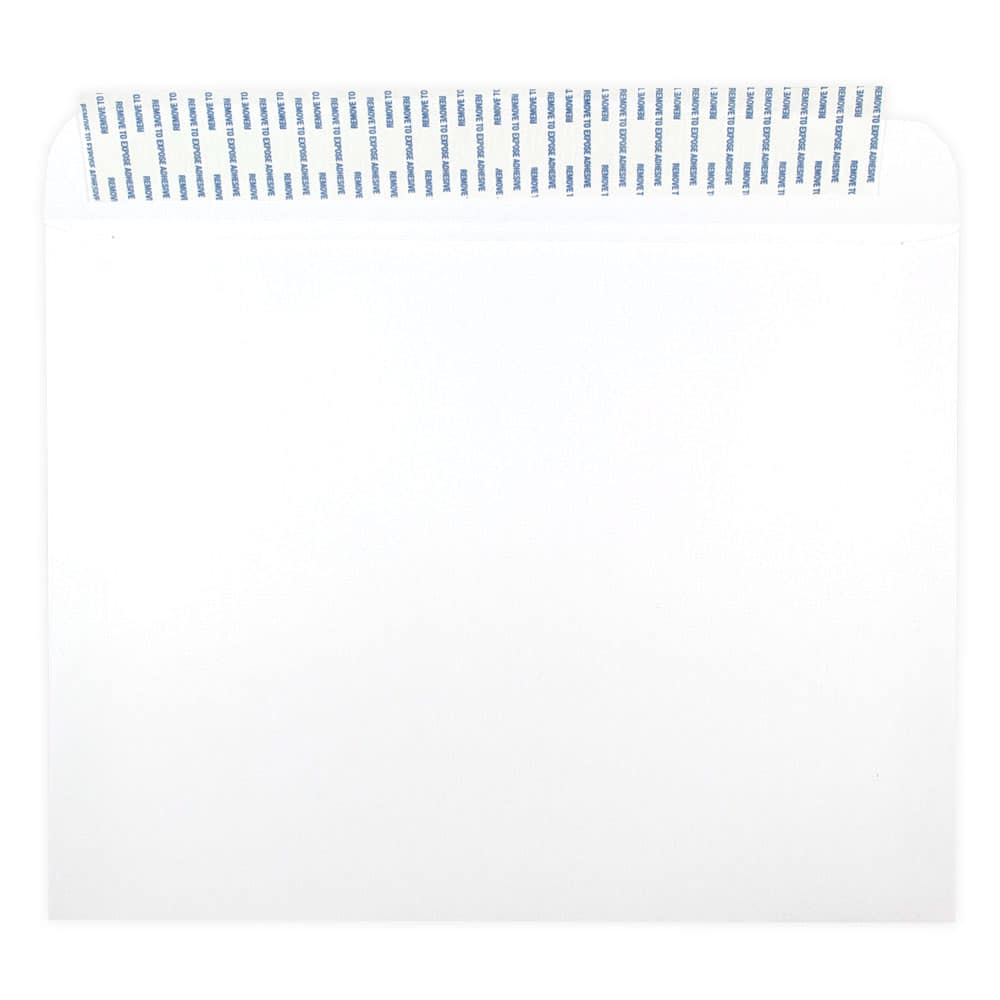 JAM Paper 10" x 13" White Booklet Envelopes