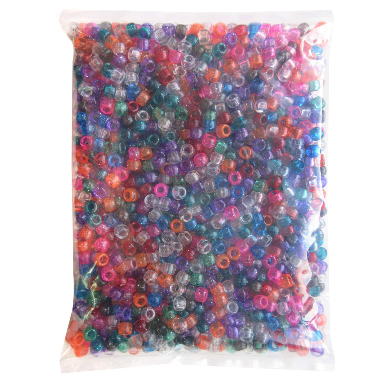 12 Pack: 1lb. Multicolor Pony Beads by Creatology™, 6mm x 9mm