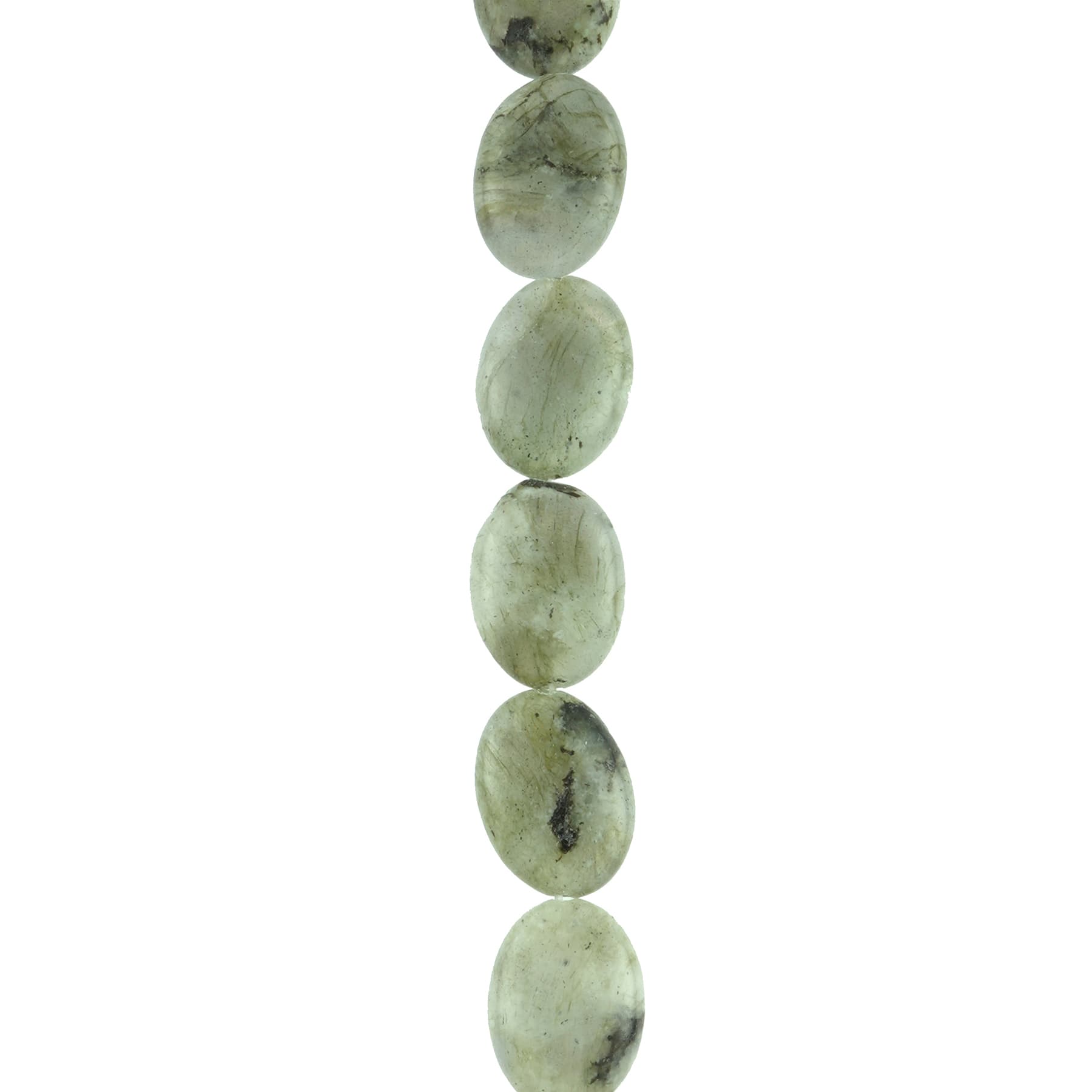 Perles ovales en labradorite verte, 18 mm de Bead Landing