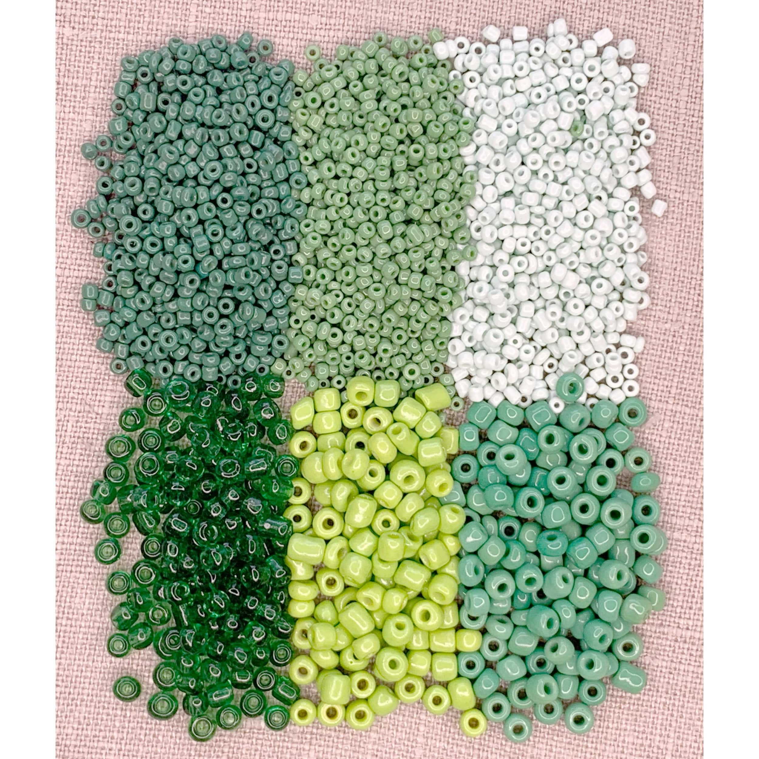 Jewelry Made By Me&#x2122; Shades of Green Round Beads