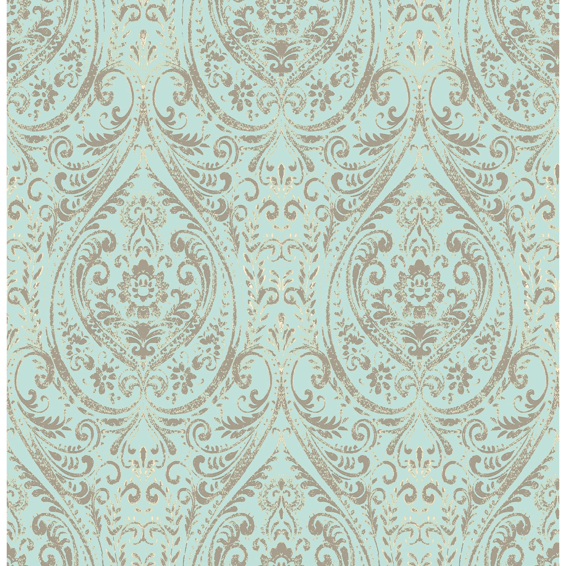 NuWallpaper Nomad Damask Peel & Stick Wallpaper