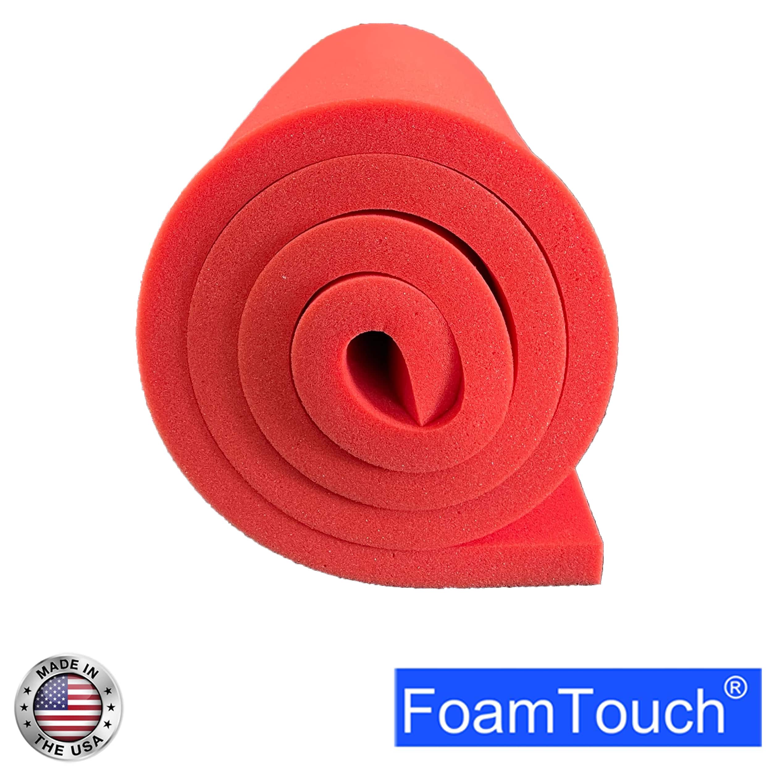 FoamTouch® 3" x 18" x 18" High Density Upholstery Foam