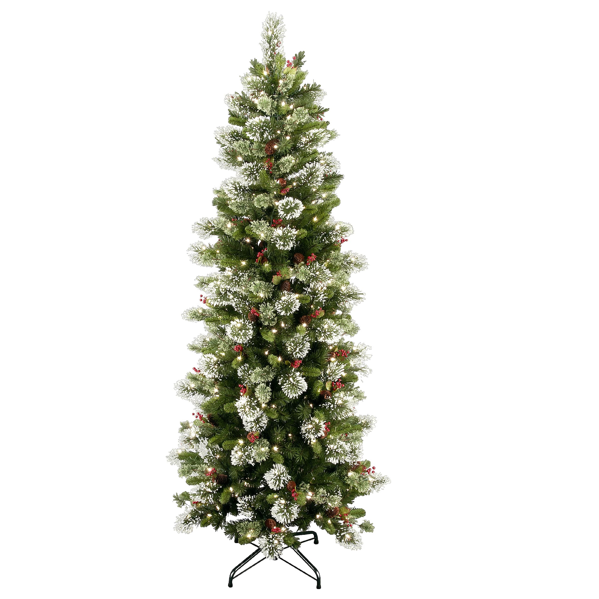 7.5ft. Pre-Lit Wintry Pine® Artificial Christmas Tree, Clear Lights