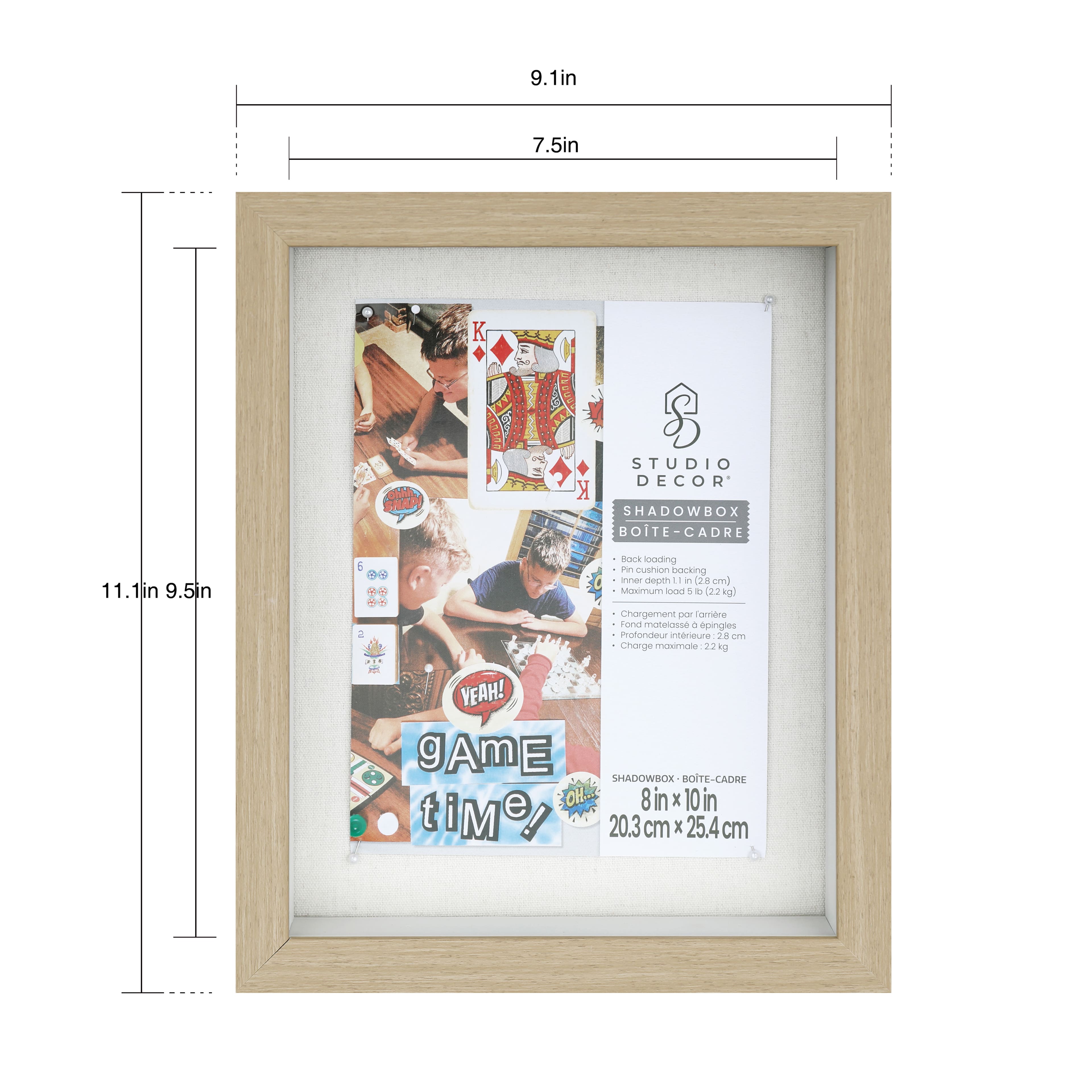 Natural Shadow Box by Studio D&#xE9;cor&#xAE;