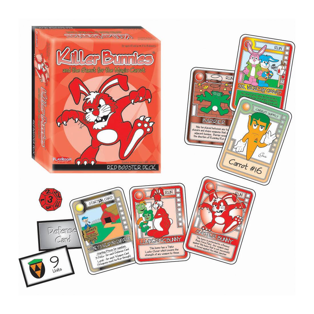 Killer Bunnies® and the Quest for the Magic Carrot: Red Booster Deck