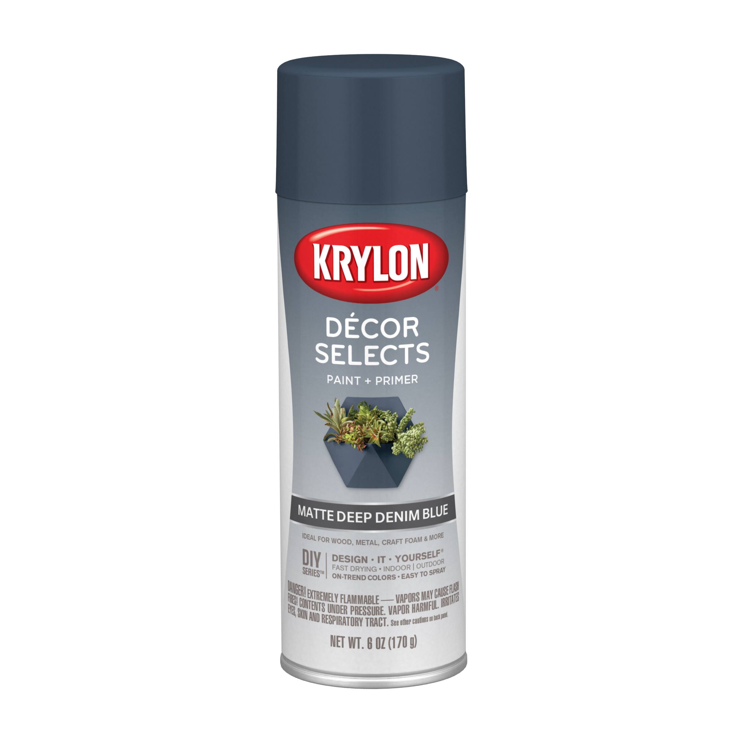 Krylon® Décor Selects Matte Paint & Primer Spray Paint Michaels