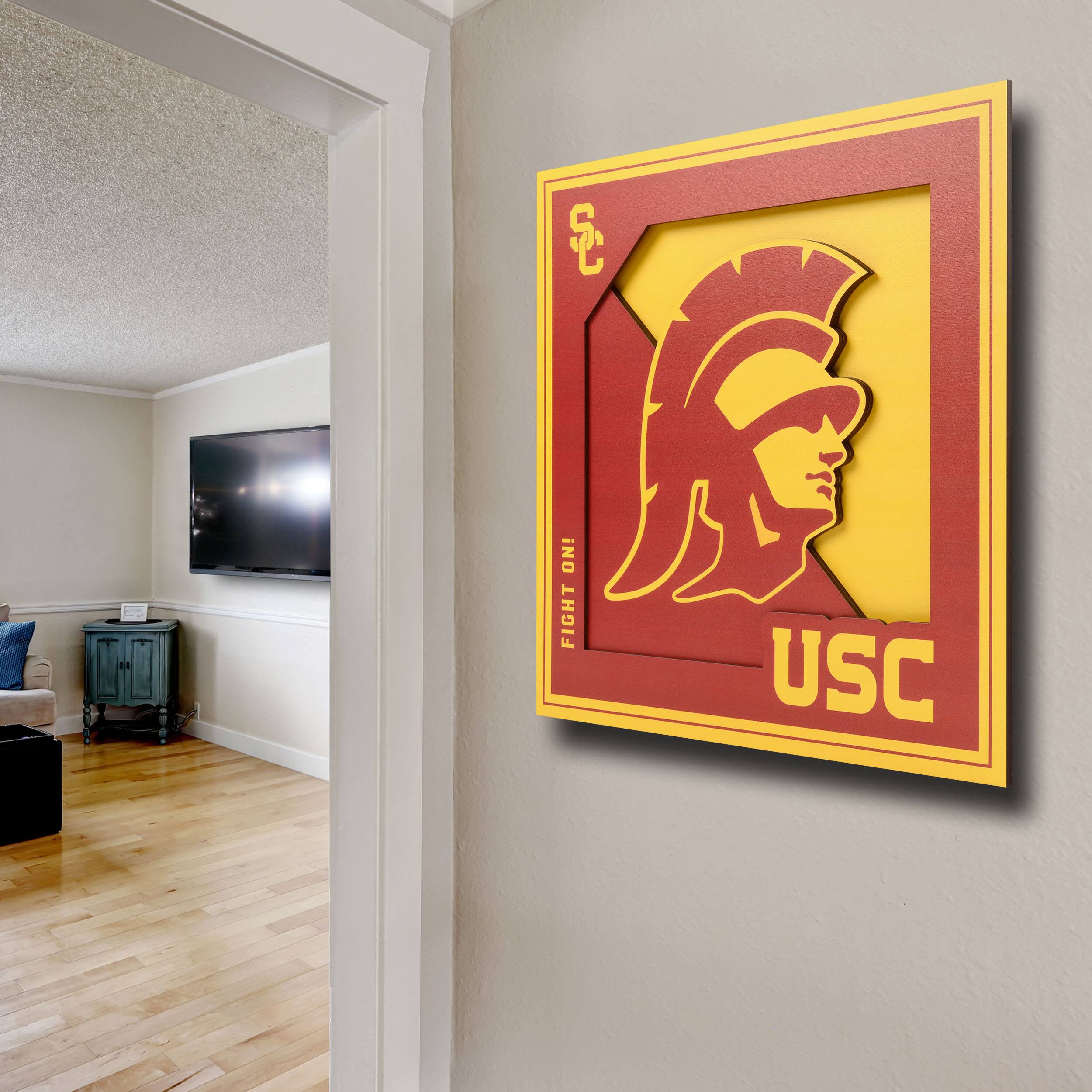 College 3D Logo Series Wall Art