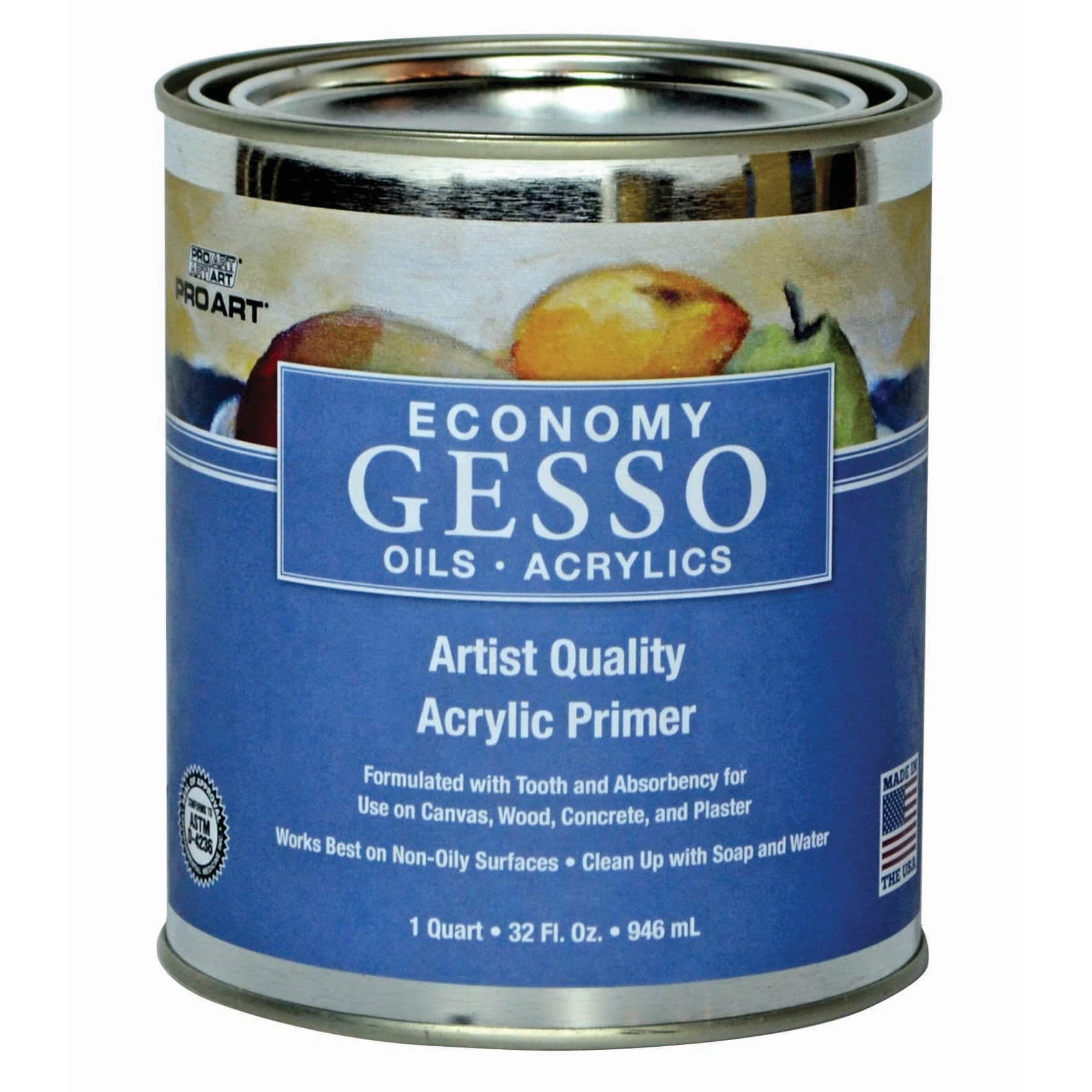 High Quality Phoenix Gesso Primer for Both Oil and Acrylic Painting Medium  White - China Gesso Primer, Gesso