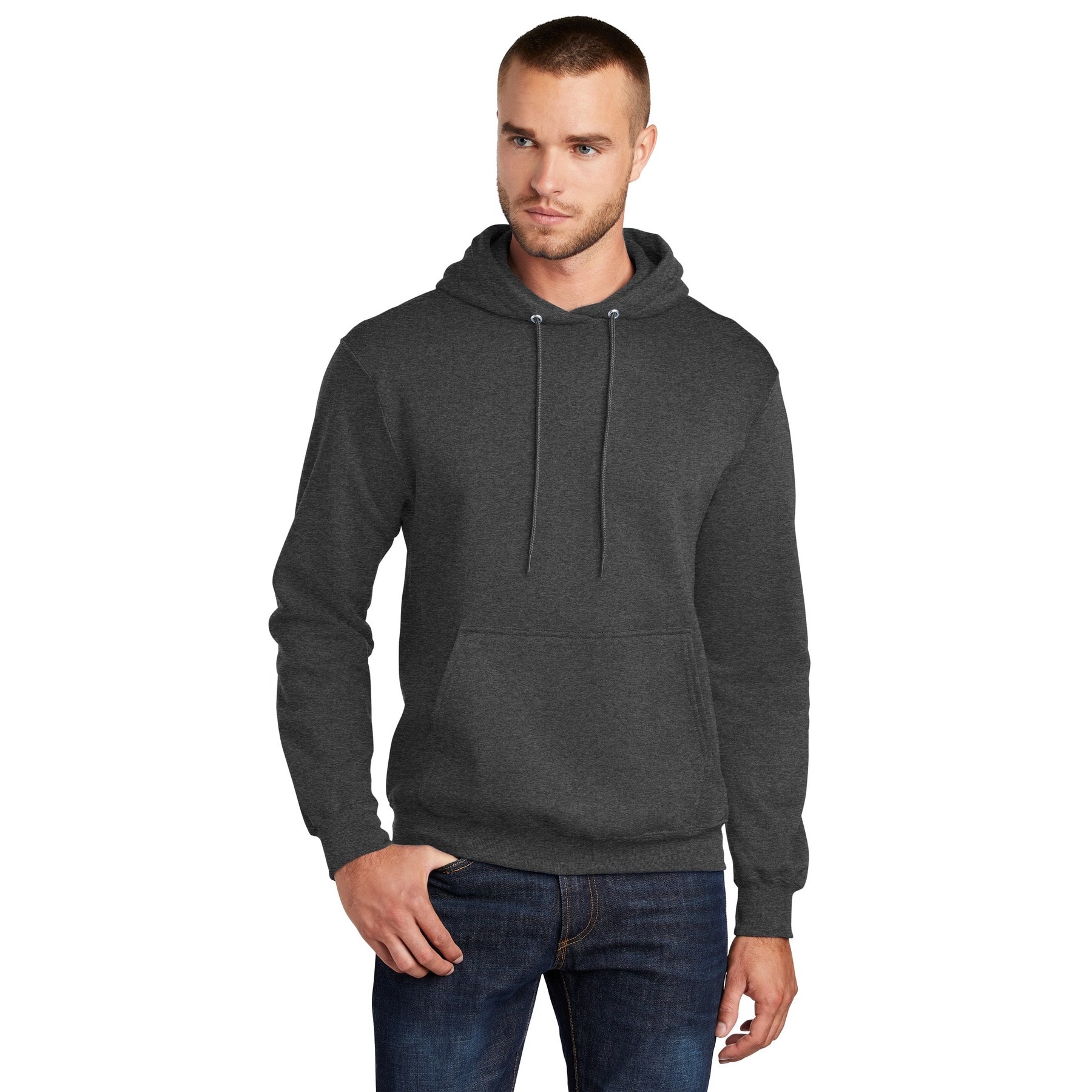 Port & Company® Tall Core Fleece Pullover Hooded Sweatshirt