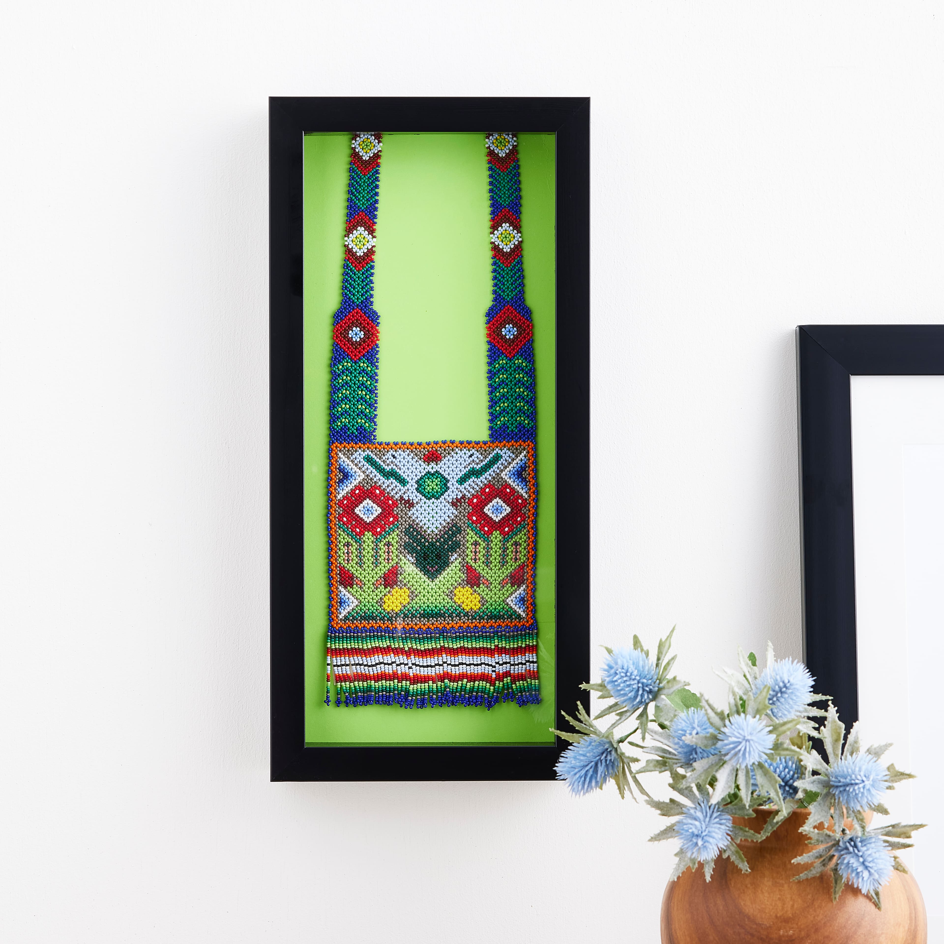 6" x 14" Black Panel Shadow Box by Studio Décor®