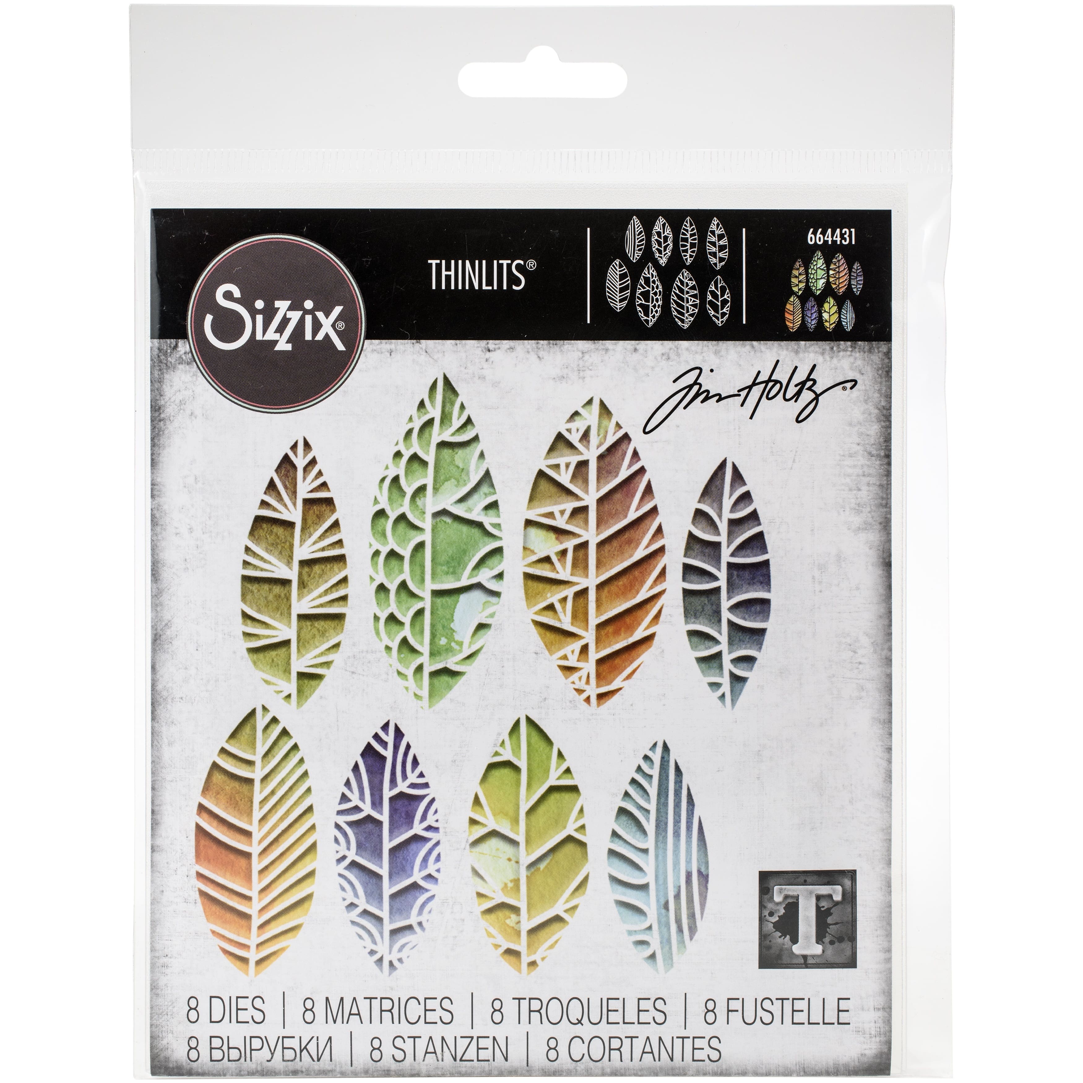 Sizzix® Thinlits™ Cut Out Leaves Die Set by Tim Holtz®